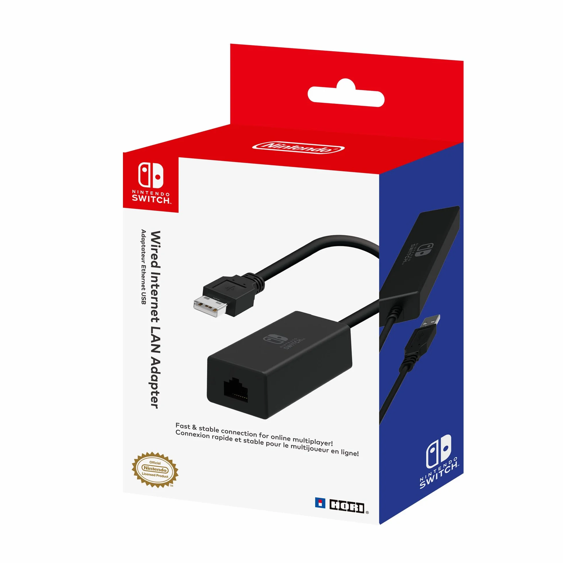 HORI Adapter Switch LAN odpowiedni dla Nintendo Switch