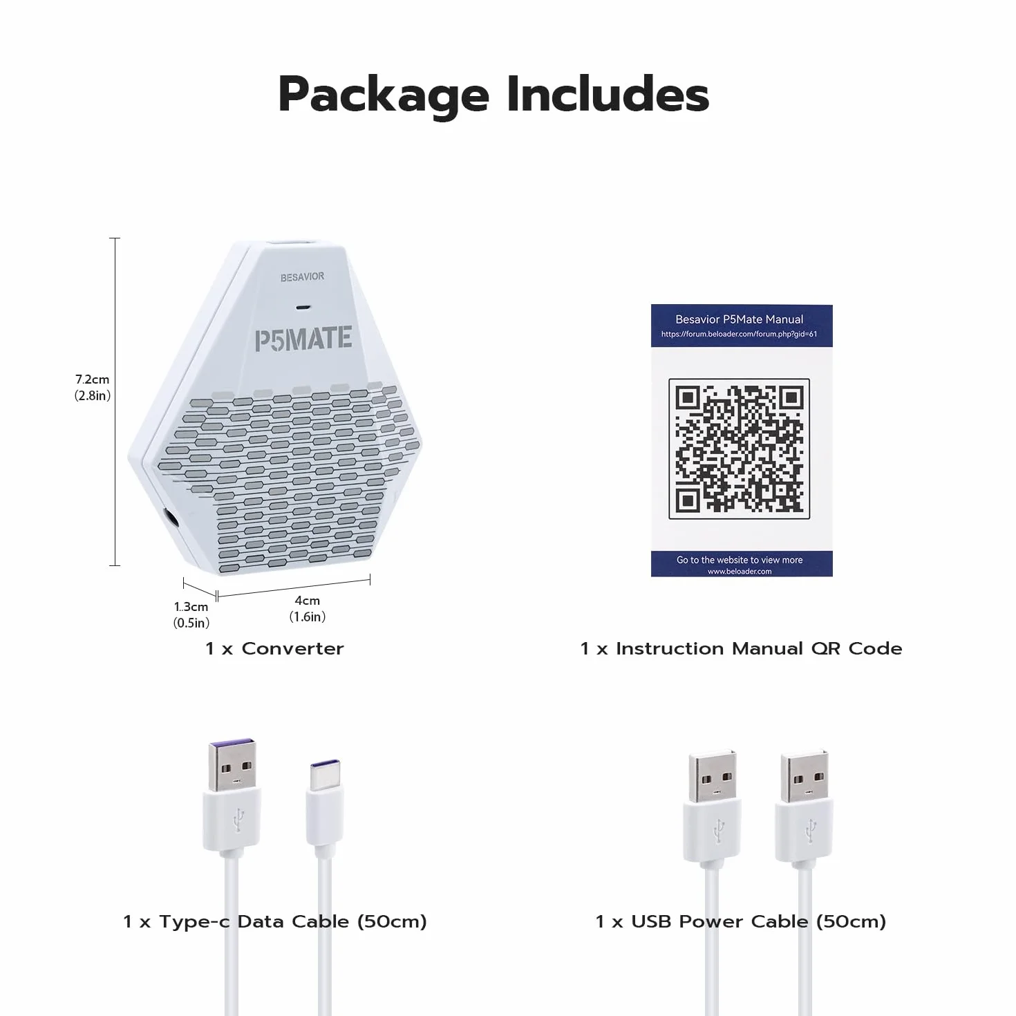Besavior P5 Mate adapter USB do PS5/PS5 Slim, konwerter gier, niskie opóźnienia, obsługuje wiele kontrolerów