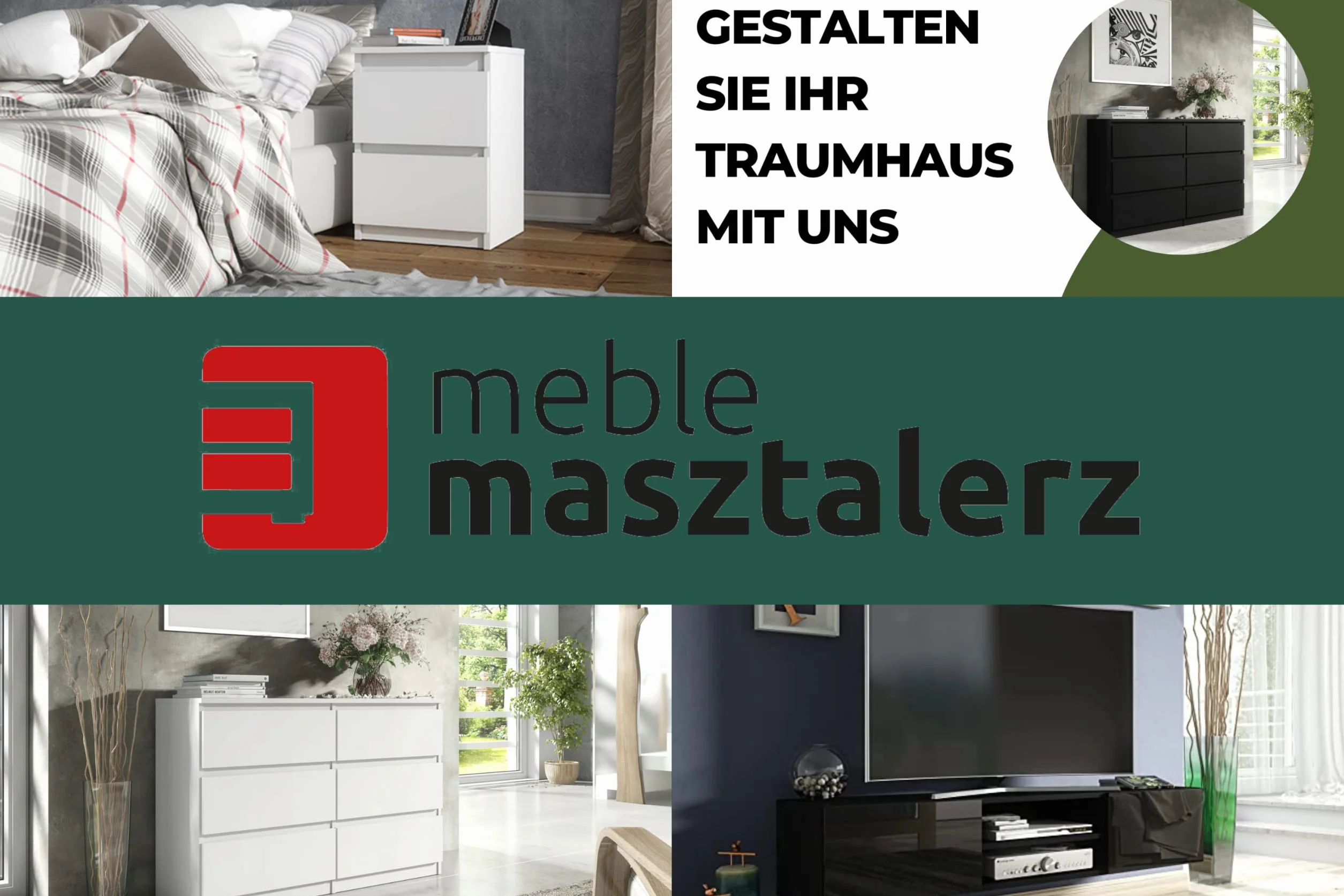 meble masztalerz Komoda Biała 70 cm Matowa z 4 szufladami - 70x102x39 cm - Komoda do salonu, sypialni - Szafka z szufladami - Komoda z szufladami