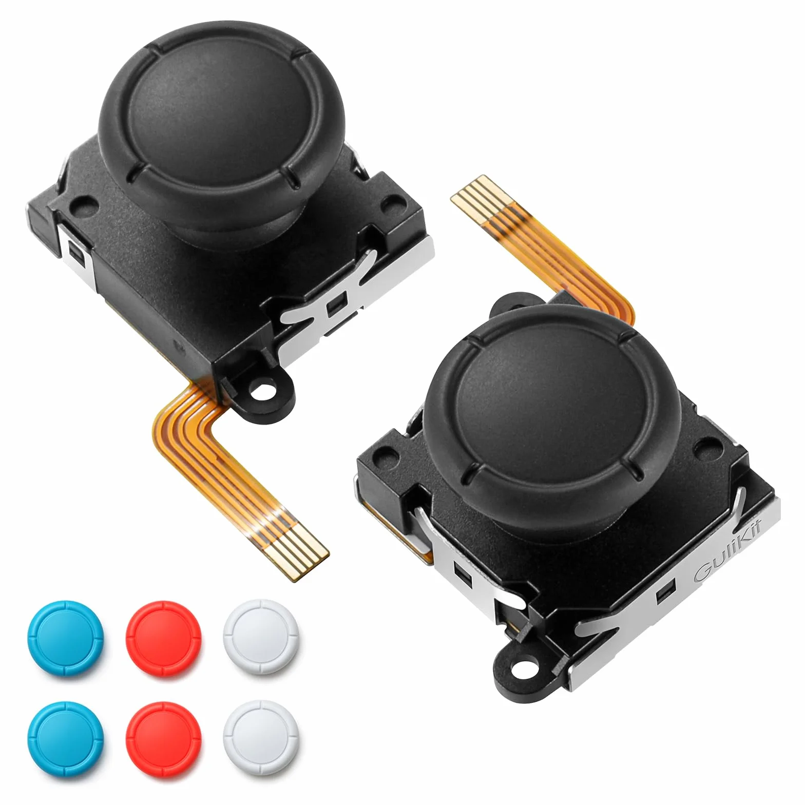 LONGYI GuliKit TMR Joysticks zamiennik JoyCon do Switch/Switch OLED/Switch Lite, lewy/prawy, 4 kolory