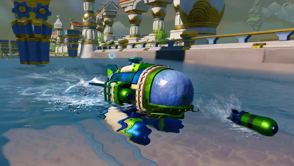 Skylanders Superchargers Burn Cycle Pojazd