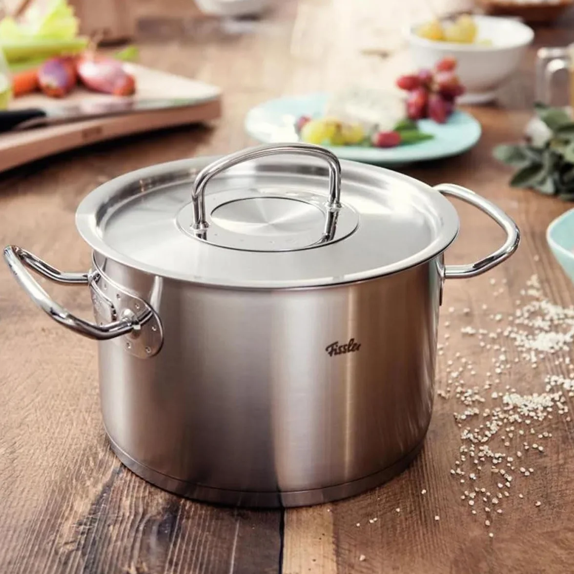 Fissler Original Profi Collection Garnek 24 cm 6.3 l Srebrny