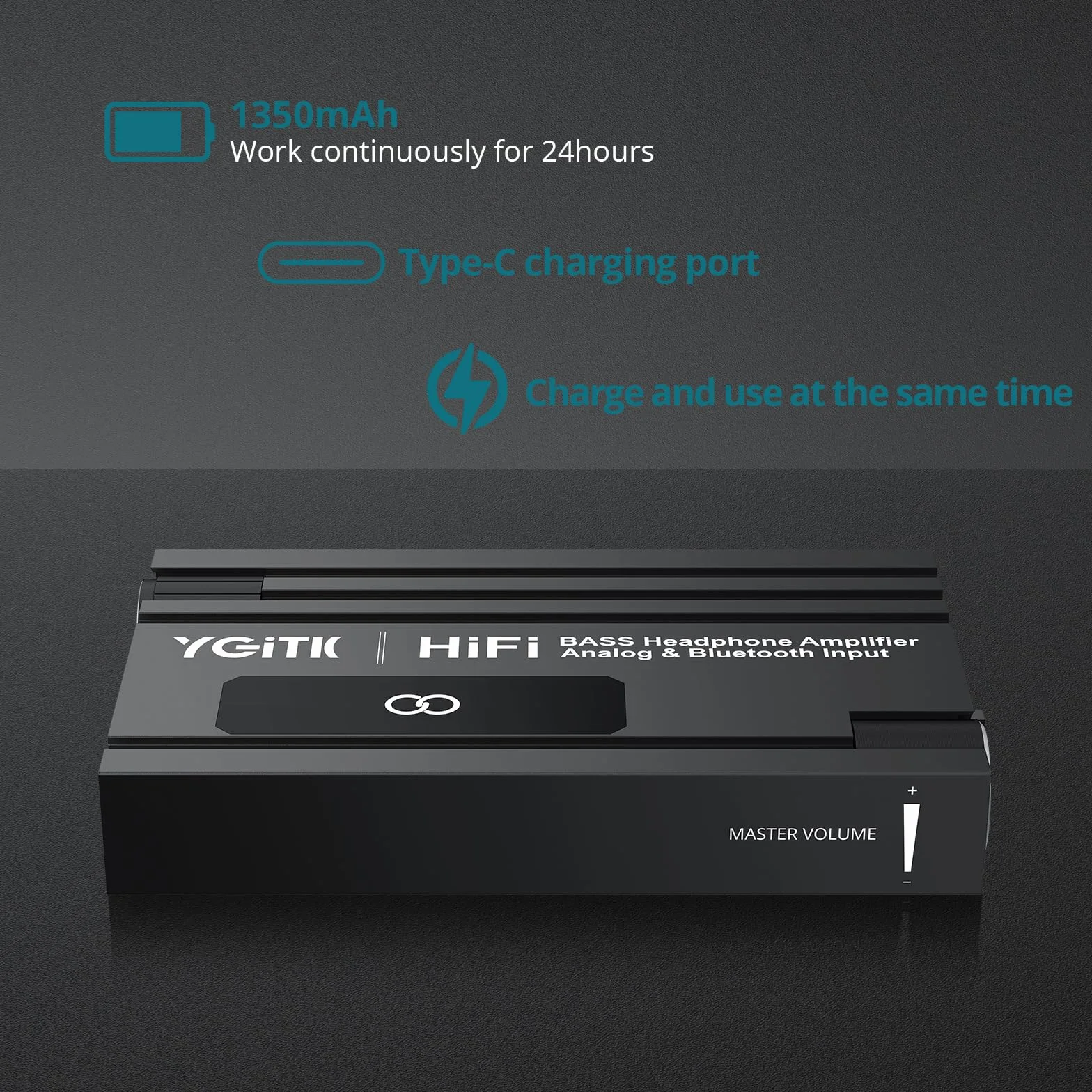 Wzmacniacz słuchawkowy HiFi Bass do MP3/ MP4/ telefonów/komputera