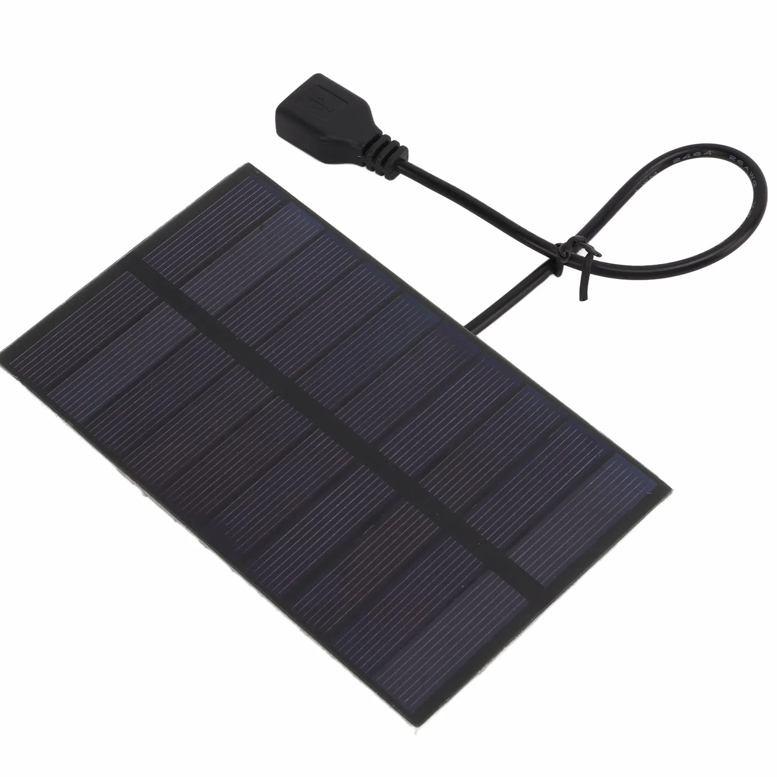 1.5W Panel Słoneczny Diy Panele Słoneczne 1.5W 5V Krzem Monokrystaliczny Diy Panele Słoneczne z Usb Interfa Elastyczny Mini Panel Słoneczny