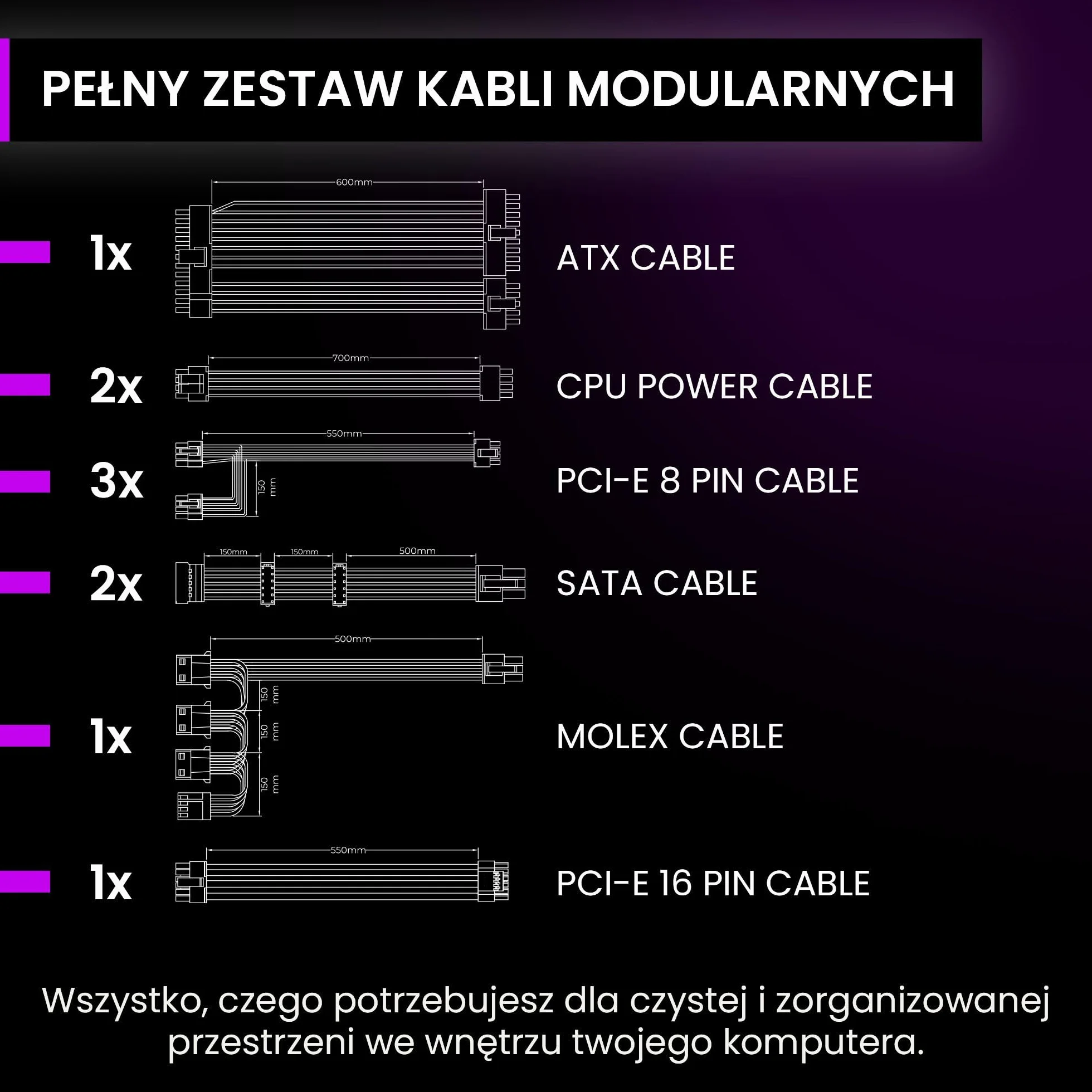 PREYON Eagle Power Gaming 750–1000 W zasilacz sieciowy 80+ złoty – modułowy, cichy, kompaktowy, dla graczy i kreatywnych, obsługa GPU 600 W, japońskie kondensatory, wysoka wydajność, design premium