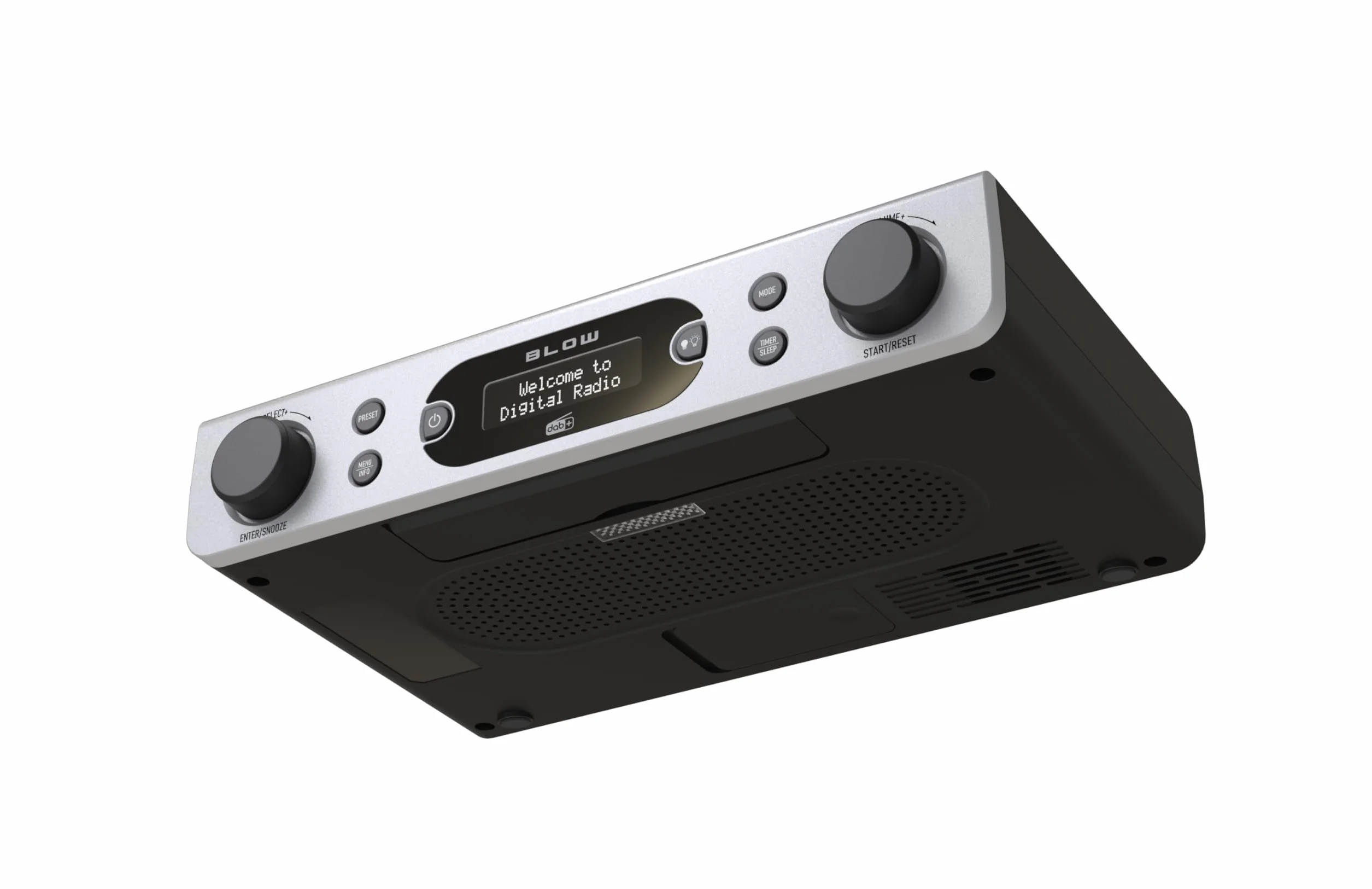 BLOW RADIO KUCHENNE PODWIESZANE FM/DAB+ ANTENA WYŚWIETLACZ LATARKA ALARM ZEGAR