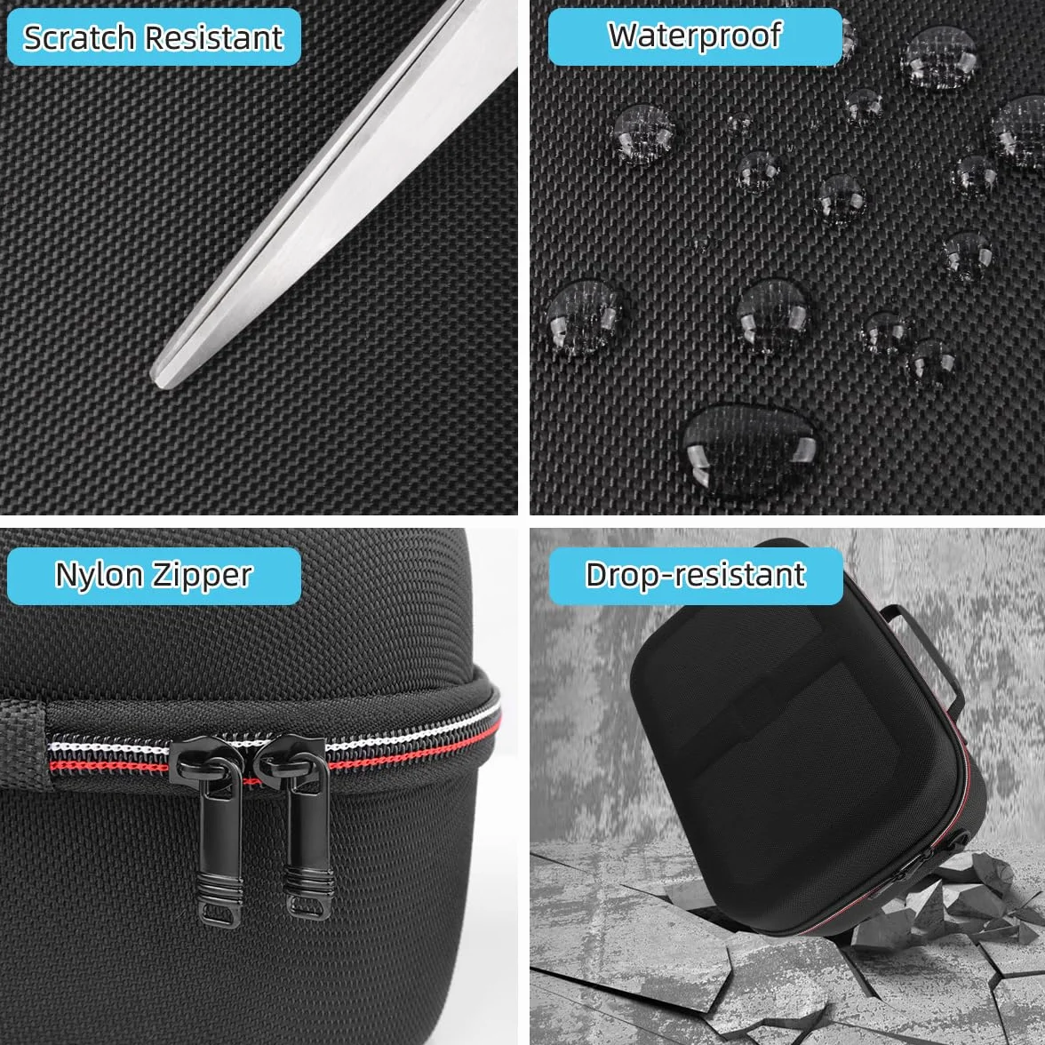 ARVOK Etui do przechowywania kompatybilne z Nintendo Switch/Switch OLED, przenośna torba podróżna, twarda torba listonoszka, miękka podszewka, 18 gier, futerał do przenoszenia konsoli Switch Pro