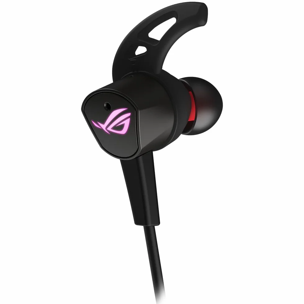 ASUS ROG Cetra II słuchawki douszne ROG Cetra II z redukcją szumów z płynnej gumy silikonowej, złącze USB-C kompatybilne z PC, Nintendo Switch