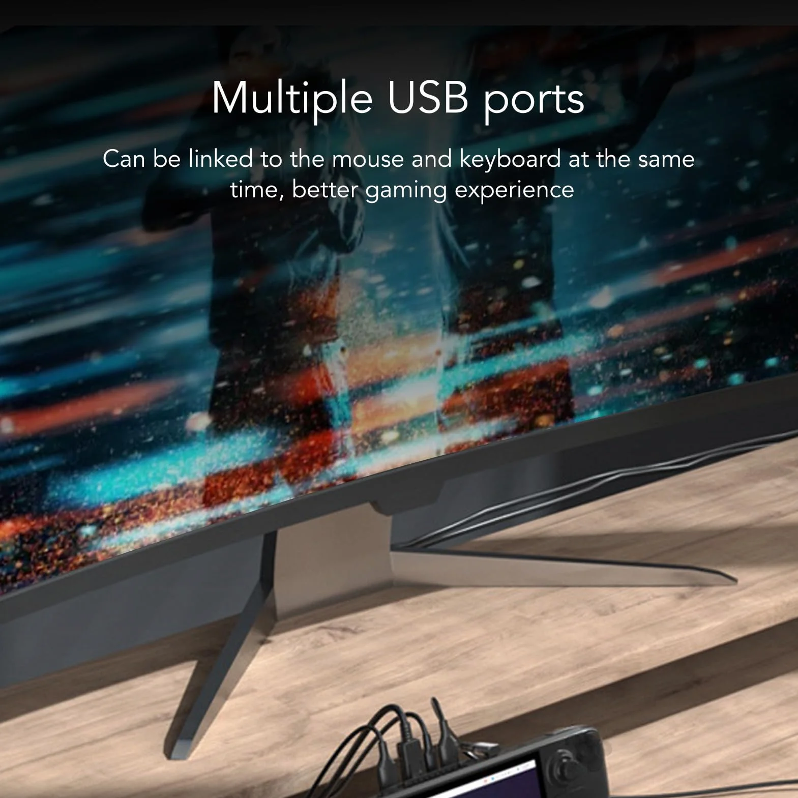 Stacja Dokująca do Steam Deck, 5 w 1 Steam Deck Dock Stand z HDMI 2.0 4K 60Hz, USB 3.0, 2x USB 2.0, 100W USB C PD Port ładowania, do Hub