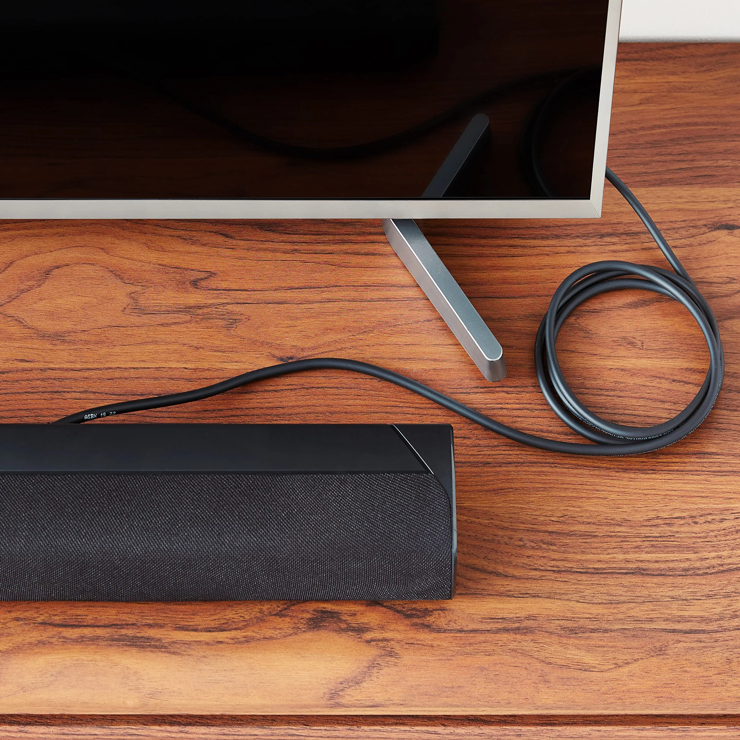 Amazon Basics Toslink optyczny cyfrowy kabel audio, 1,8 m, czarny, telewizor