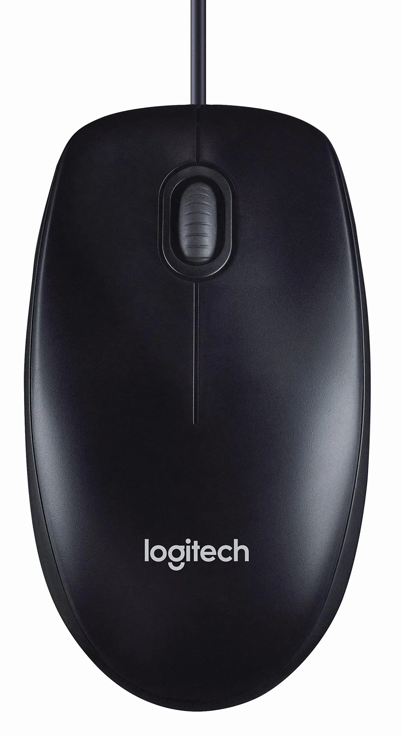 Logitech M90, Przewodowa mysz USB, śledzenie optyczne 1000 DPI, oburęczna, PC / Mac / laptop - Czarna