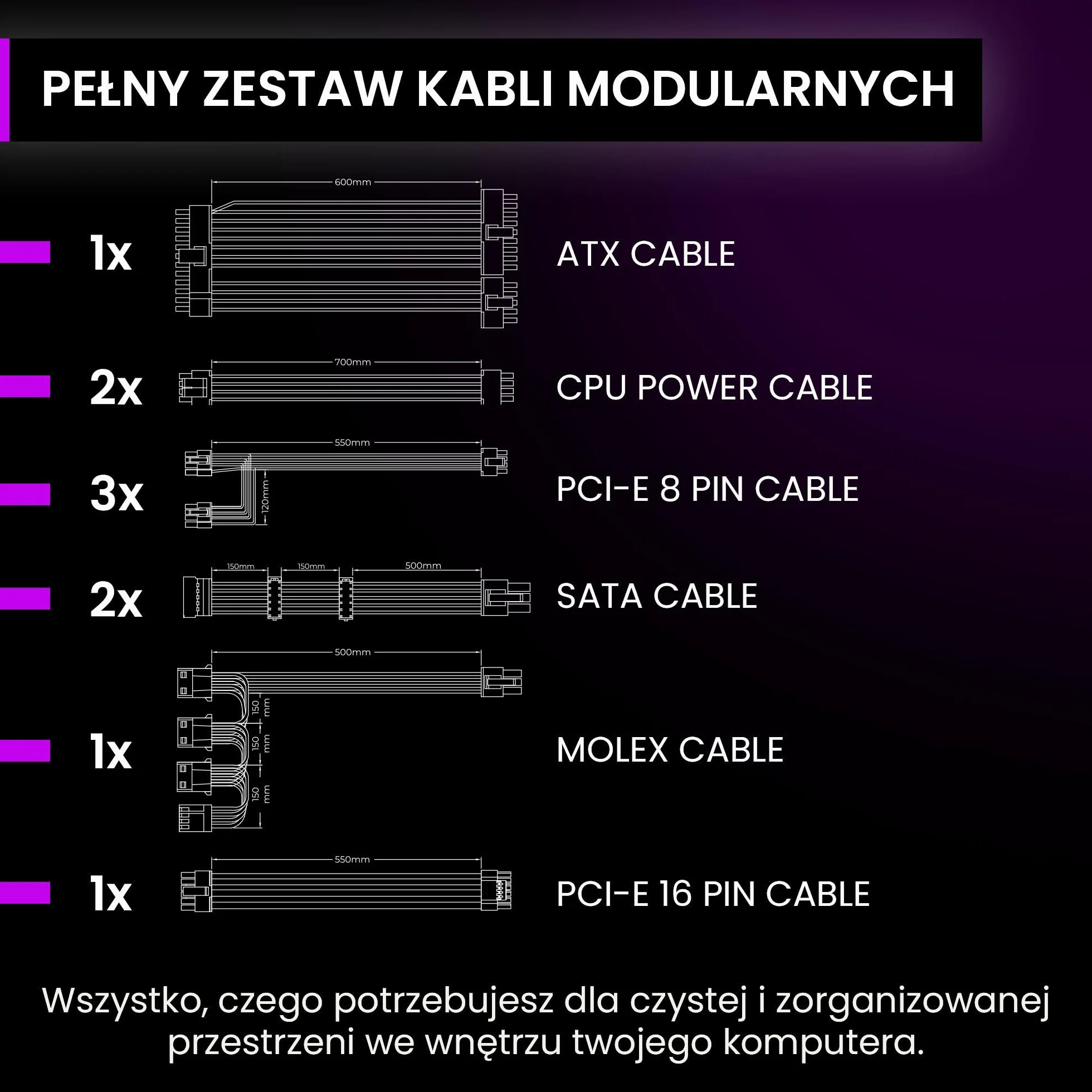 PREYON Eagle Power Gaming 750–1000 W zasilacz sieciowy 80+ złoty – modułowy, cichy, kompaktowy, dla graczy i kreatywnych, obsługa GPU 600 W, japońskie kondensatory, wysoka wydajność, design premium