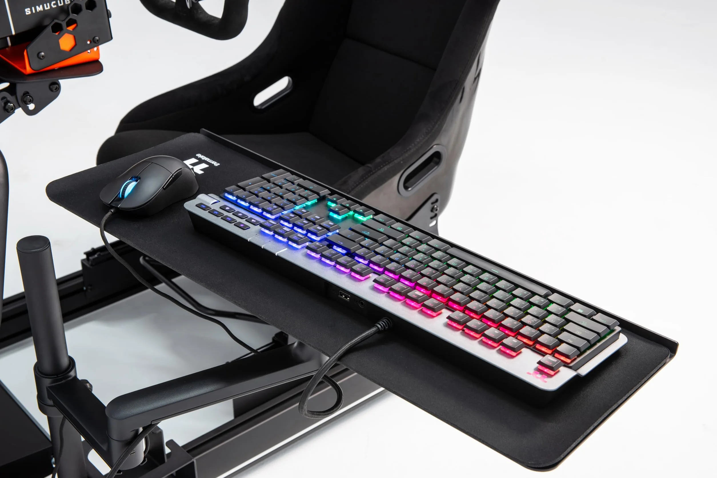 Thermaltake Czarna obudowa klawiatury i myszy do GR500 GF500 Cockpit