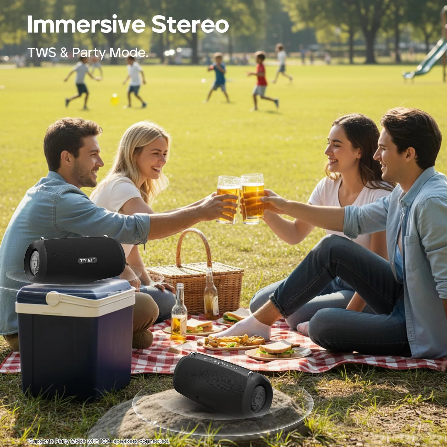 Tribit StormBox Lava przenośny głośnik Bluetooth
