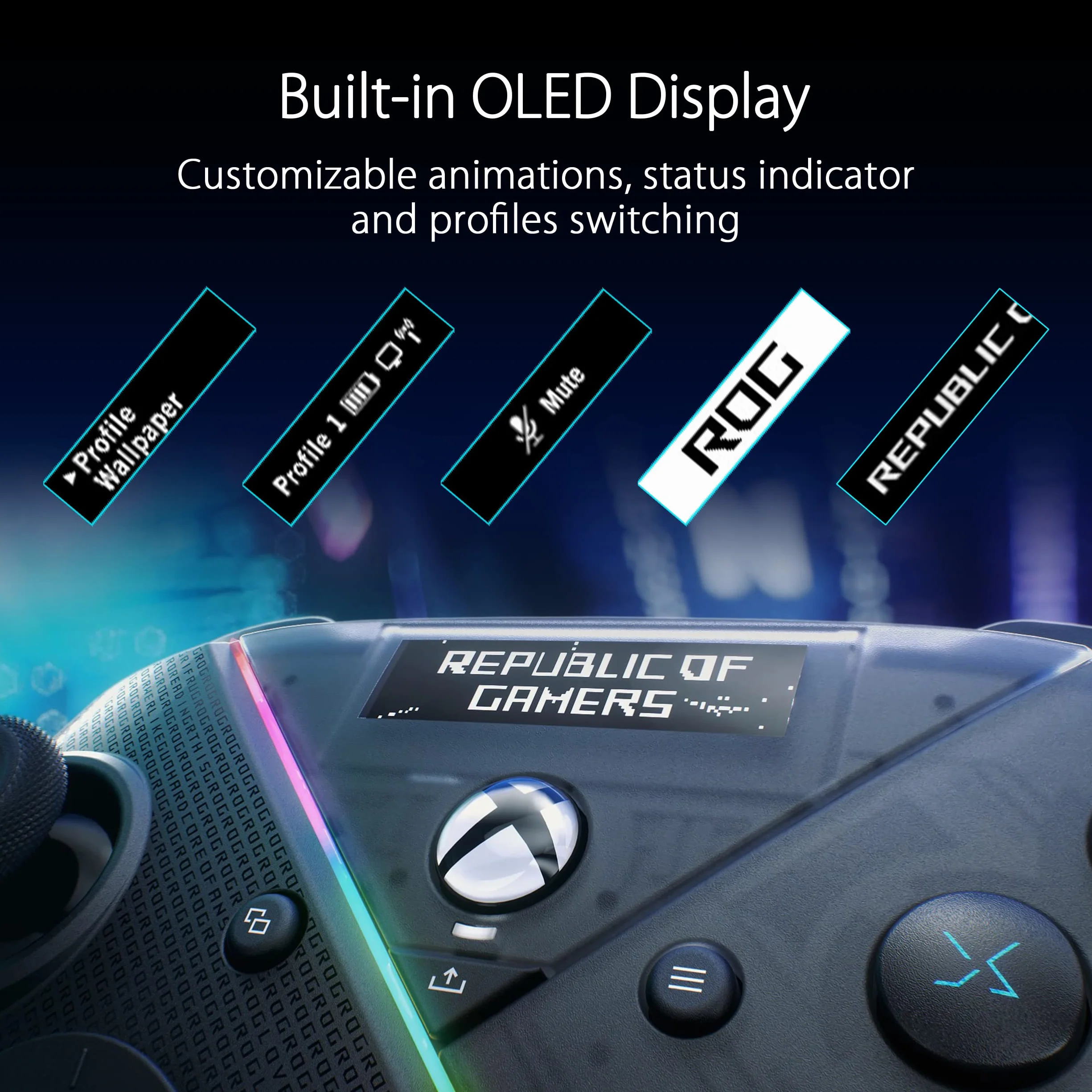 Asus - Manette Sans Fil ROG Raikiri Pro