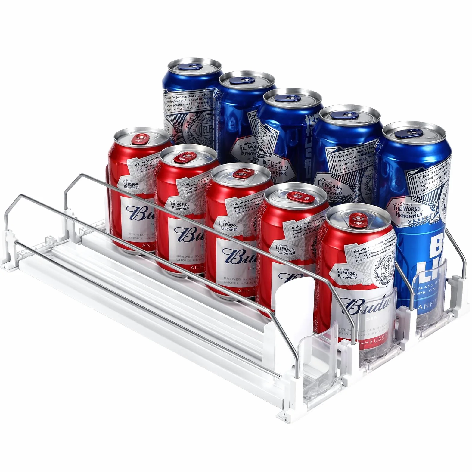 Farerkass Organizer na lodówkę 15 pojemników napoje 3 rzędy 38x25 cm