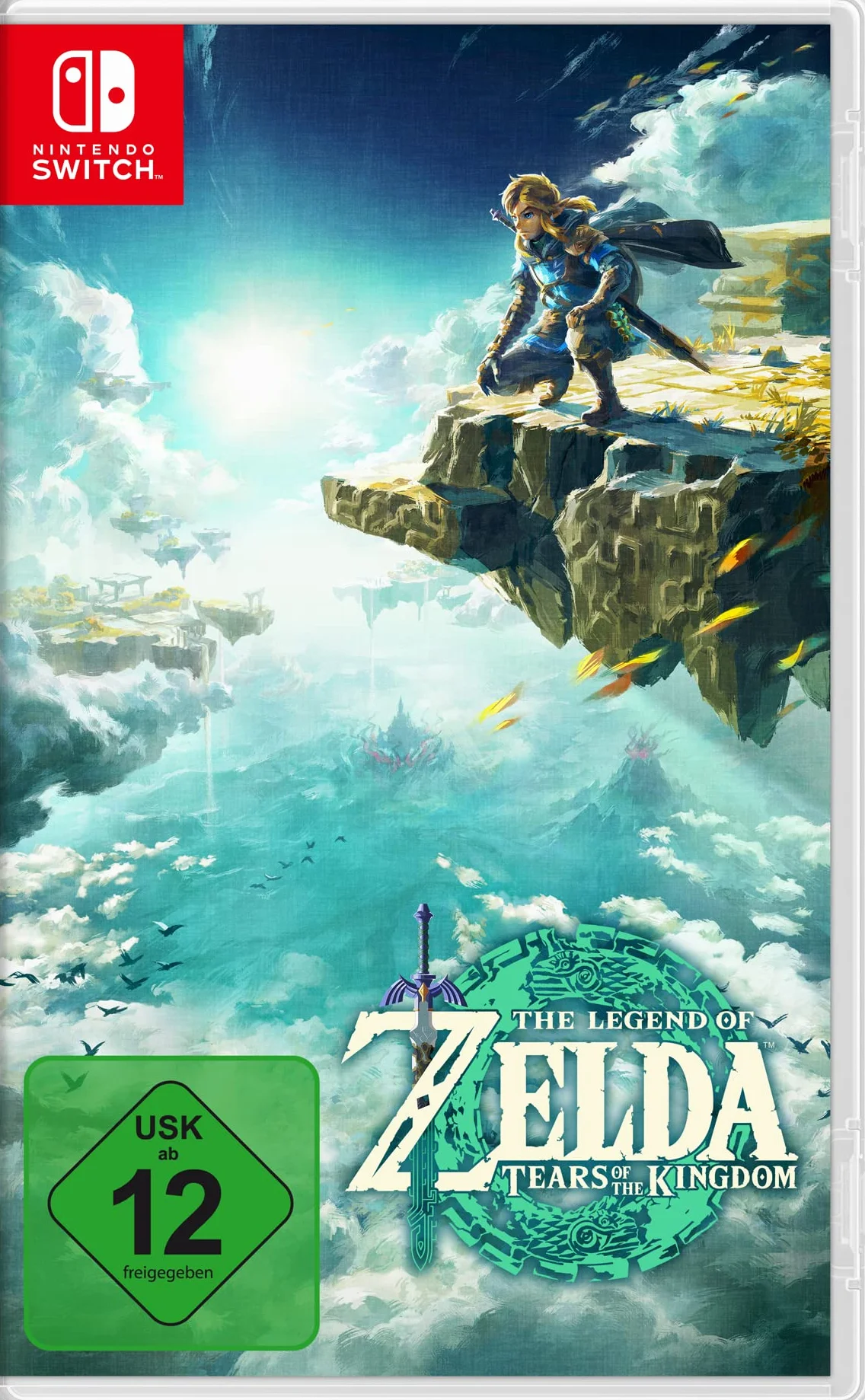 Nintendo The Legend Of Zelda: Tears Of The Kingdom Gra, Czarny