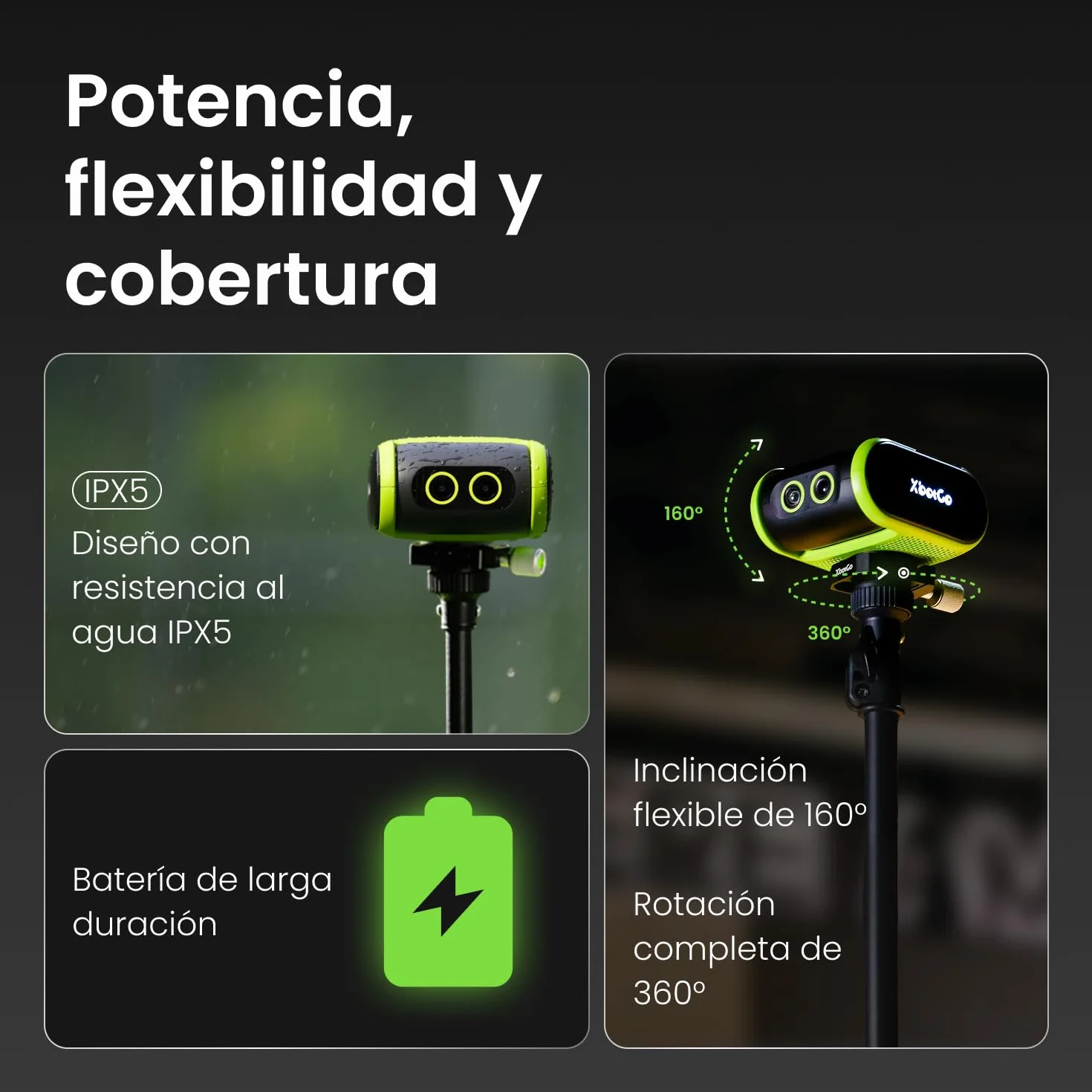 XbotGo Falcon All-in-one kamera sportowa 4K AI