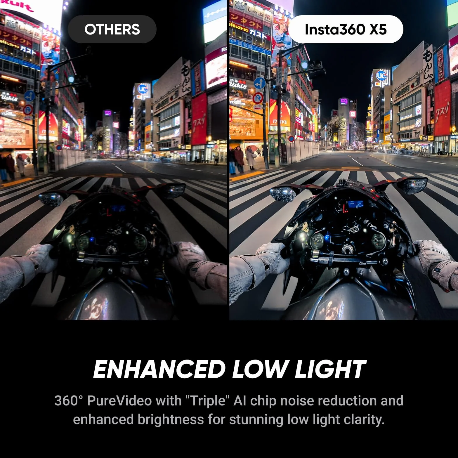Insta360 Zestaw startowy X5 – wodoodporna kamera 8K 360°, wiodące słabe światło, niewidoczny efekt kija do selfie, wytrzymały i wymienny obiektyw, bateria 3-godzinna, wbudowana ochrona przed wiatrem