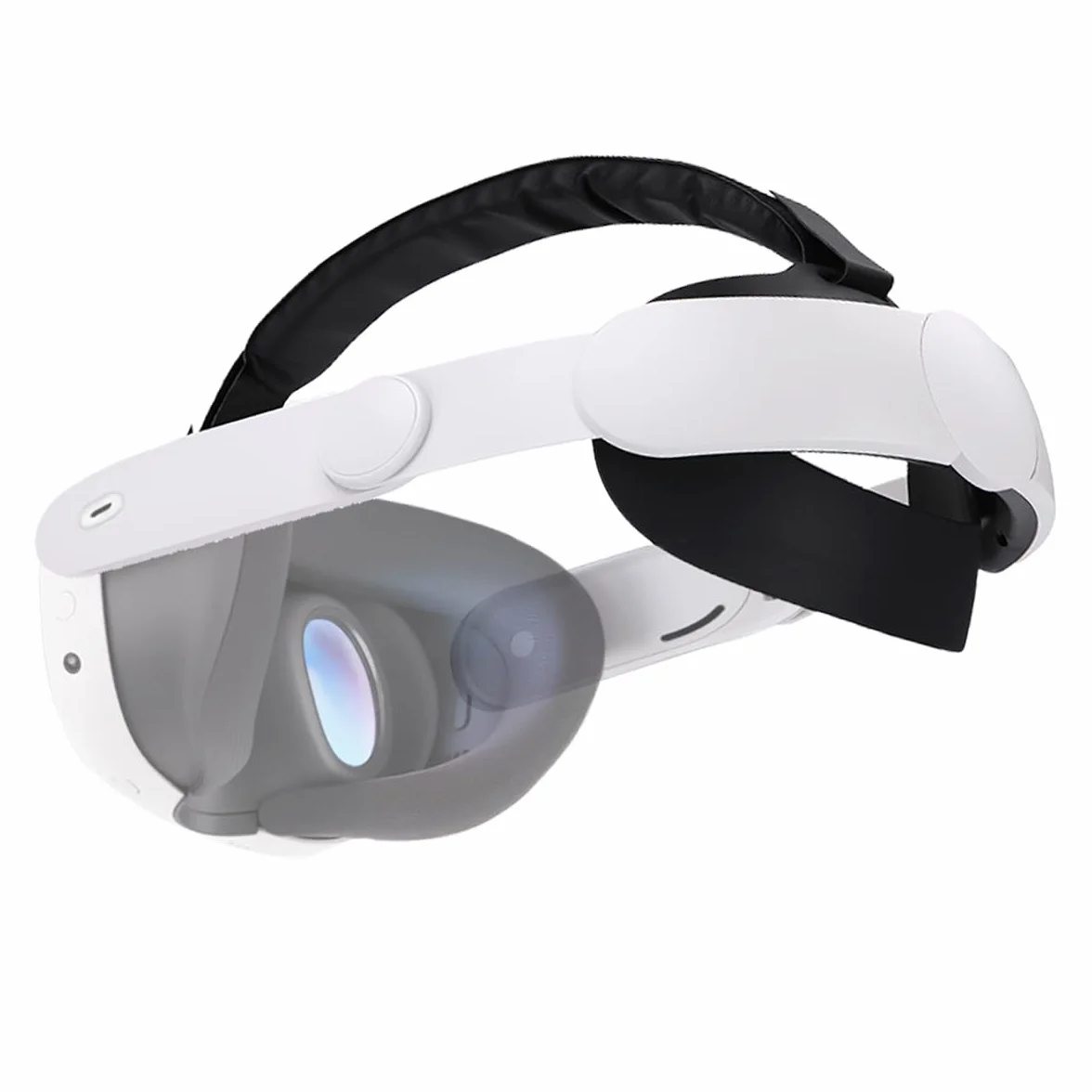 NK Pasek kompatybilny z Meta Quest 3S i Quest 3 Okulary VR - Regulowana długość, Biały