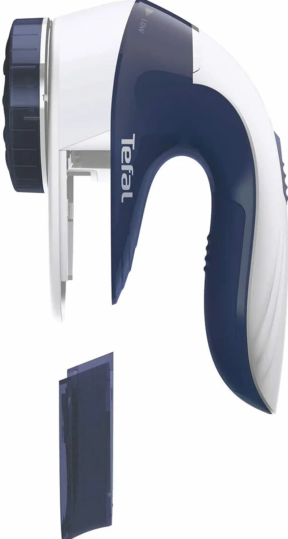 Tefal JB1013 golarka do kłaczków 4 ostrza 4 ustawienia wysokości silnik 3 V biała niebieska