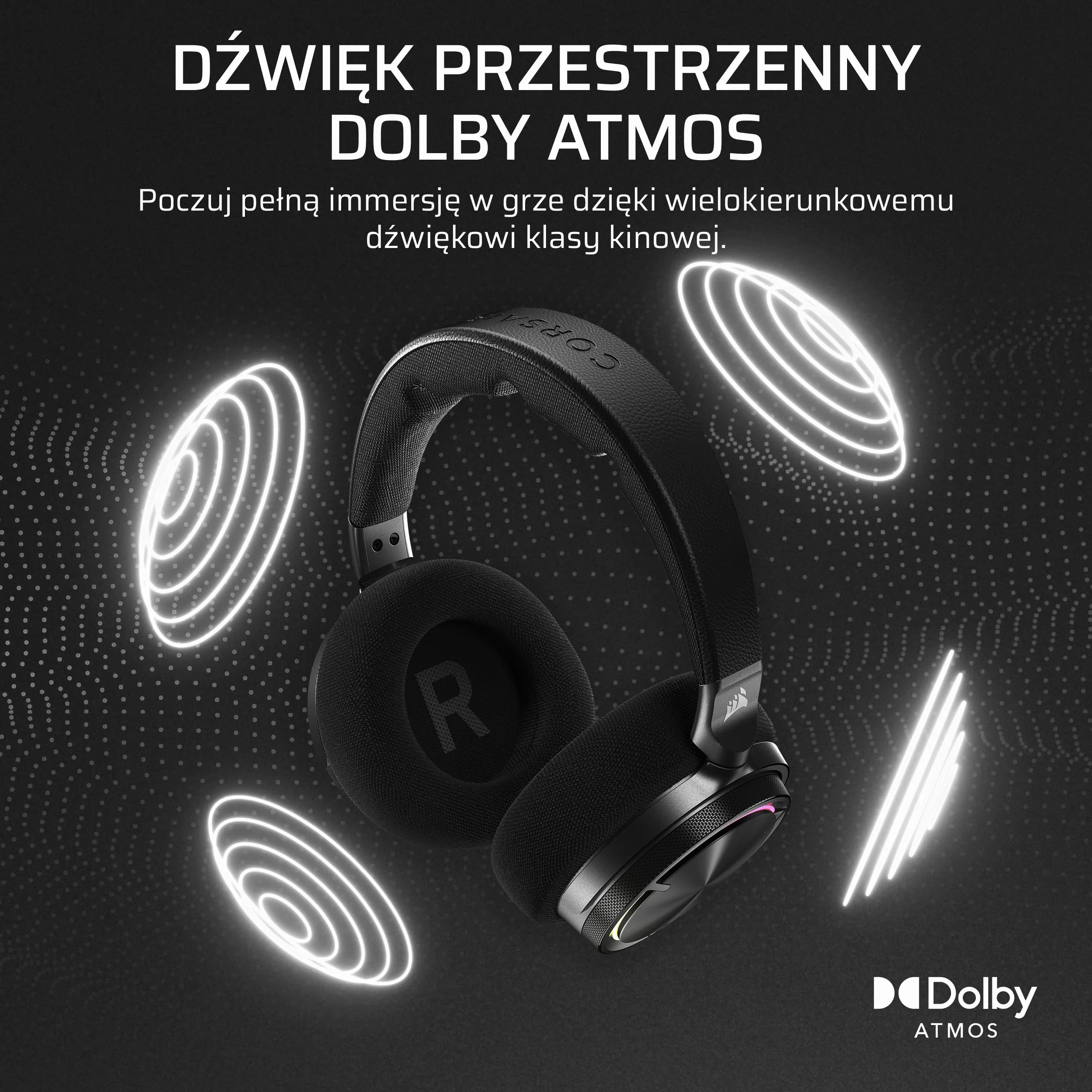 Auricolari con Microfono Gaming Corsair VIRTUOSO MAX Nero