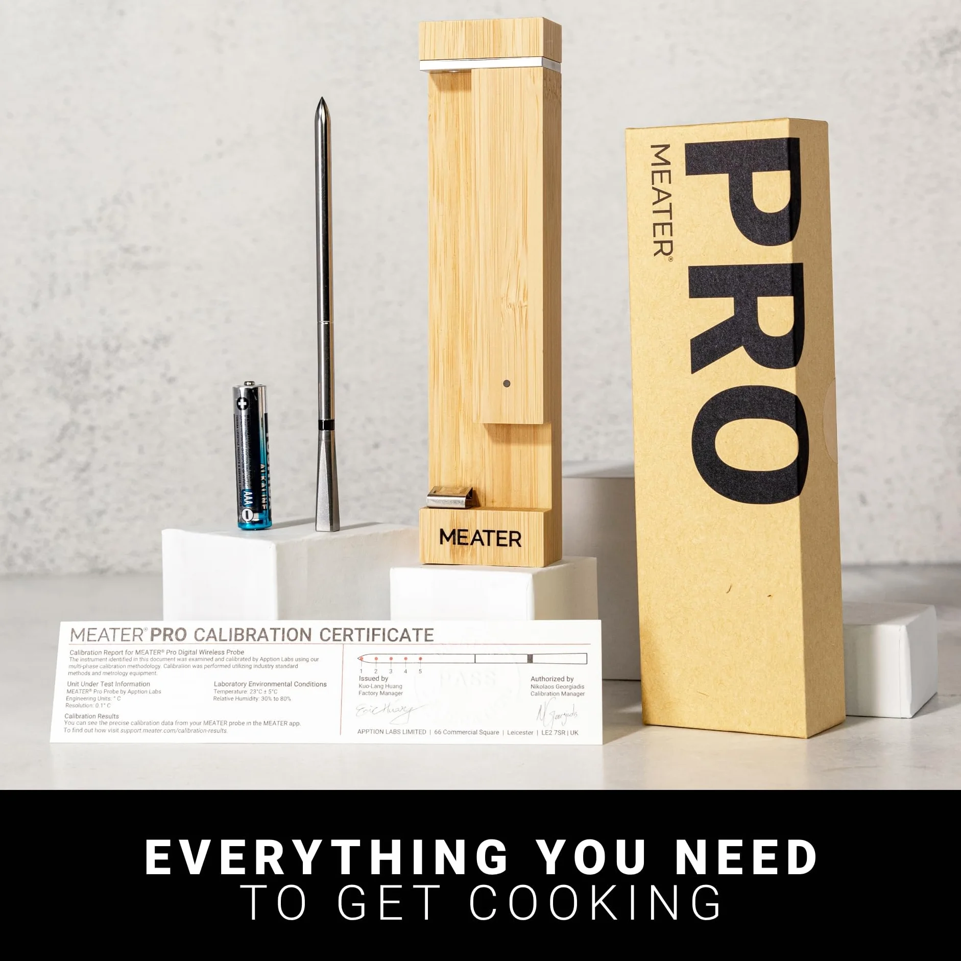 MEATER Pro 2 Plus inteligentny termometr do mięsa 550°C wodoodporny technologia multisensoryczna