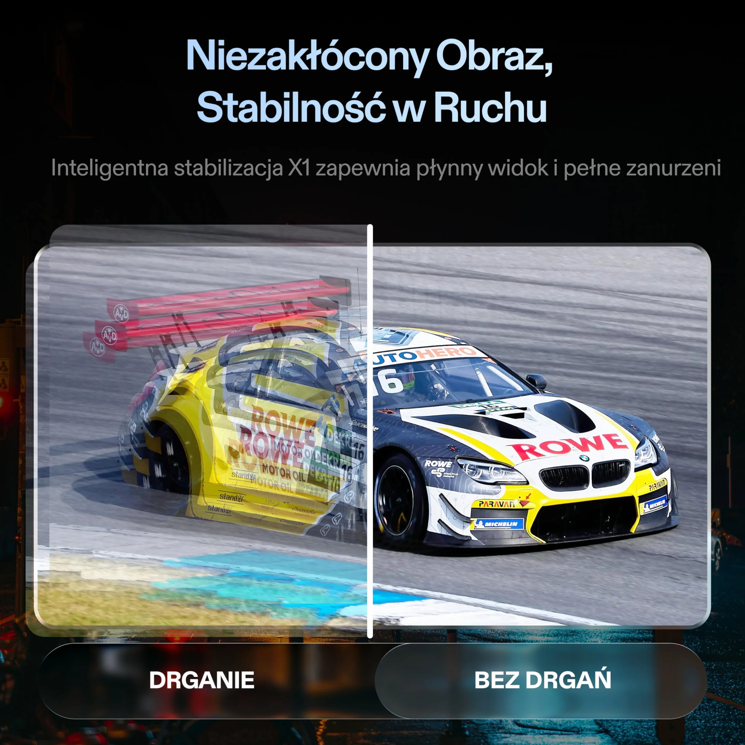 XREAL One Pro AR Okulary z Chipem X1,REAL 3D, Natywny 3DoF Okularów XR, Optyka X-Prism, 57°FOV, Wyświetlacz HD171" 120Hz, Sound Bose, iPhone 17/16/15,SteamDeck ROG MacPC Android iOS, L(IPD66–75mm)