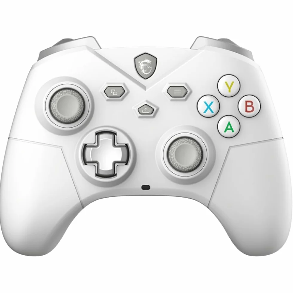MSI FORCE GC300 WIRELESS WHITE Bianco USB 2.0 Gamepad Analogico PC