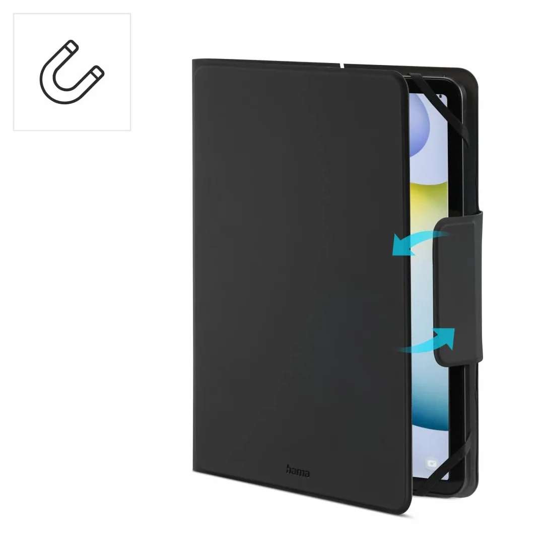Hama Etui na tablet Premium z klawiaturą do tabletów 24-28 cm (9,5-11"), czarny