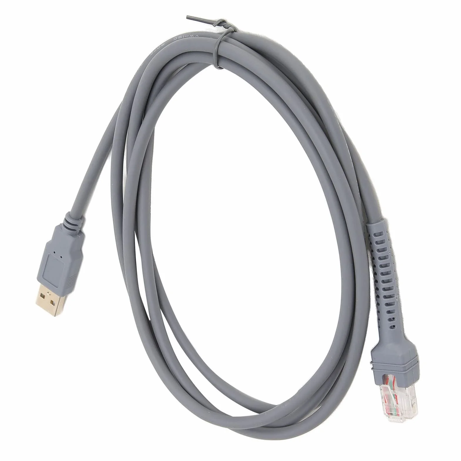 Generic Kabel LS2208 Lekki Kabel do Skanera Kodów Kreskowych Typu Plug and Play 2 Metry do LS1203 DS6707 Wygodny dla Symbol LS2208AP
