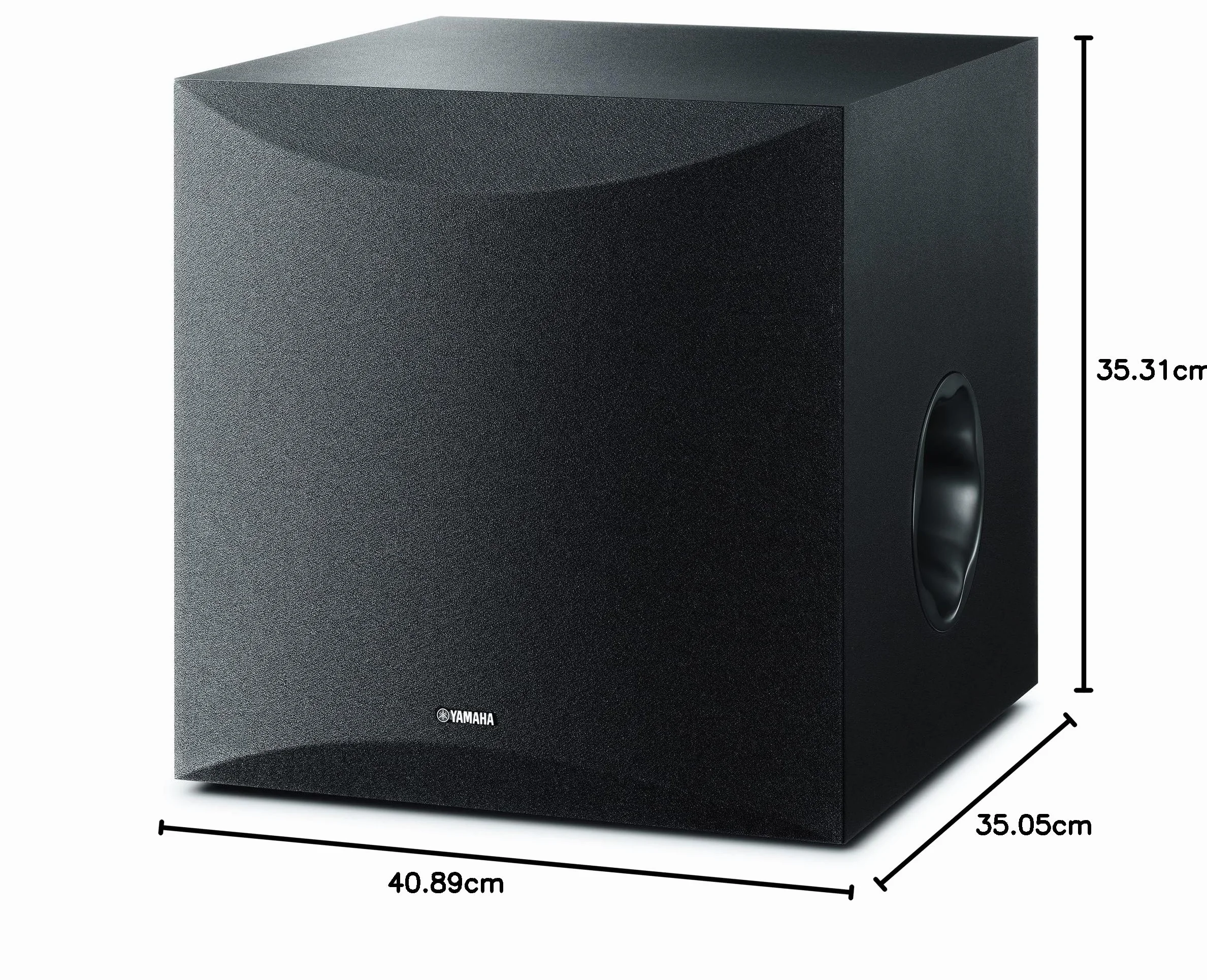 Yamaha NS-SW100 Black Głośnik, Czarny, 20W