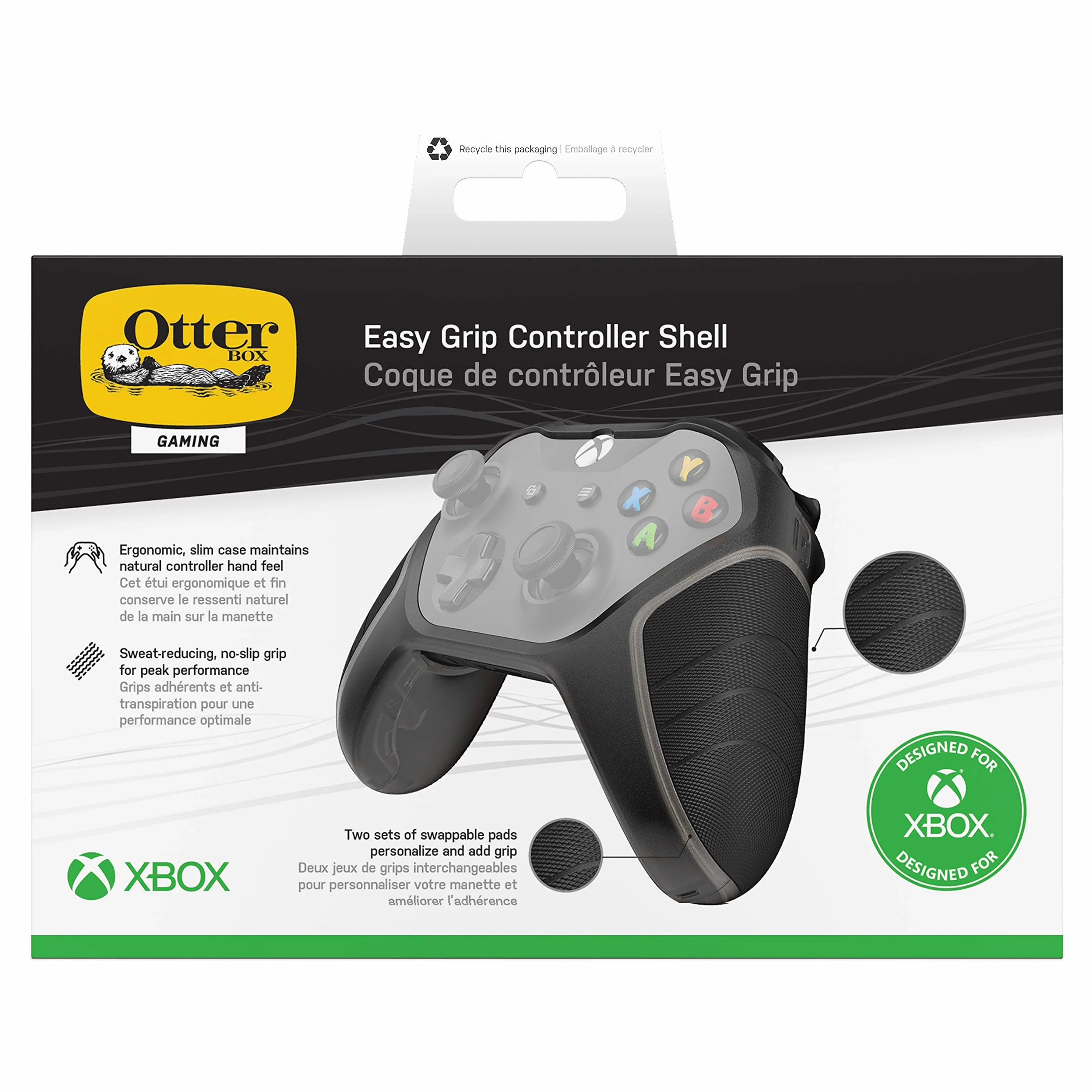 OtterBox Bezprzewodowy Kontroler Xbox One Easy Grip Shell Czarny