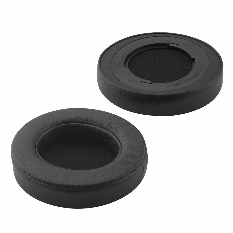 Zapasowe Nausznik do Razer Kraken 7.1 V2 / Razer Kraken Pro V2 Gaming Słuchawek od MMOBIEL - Memory Foam i Protein PU Wymienna Poduszka Uszu - Noise Isolation Oval Pady Nauszne – Czarny