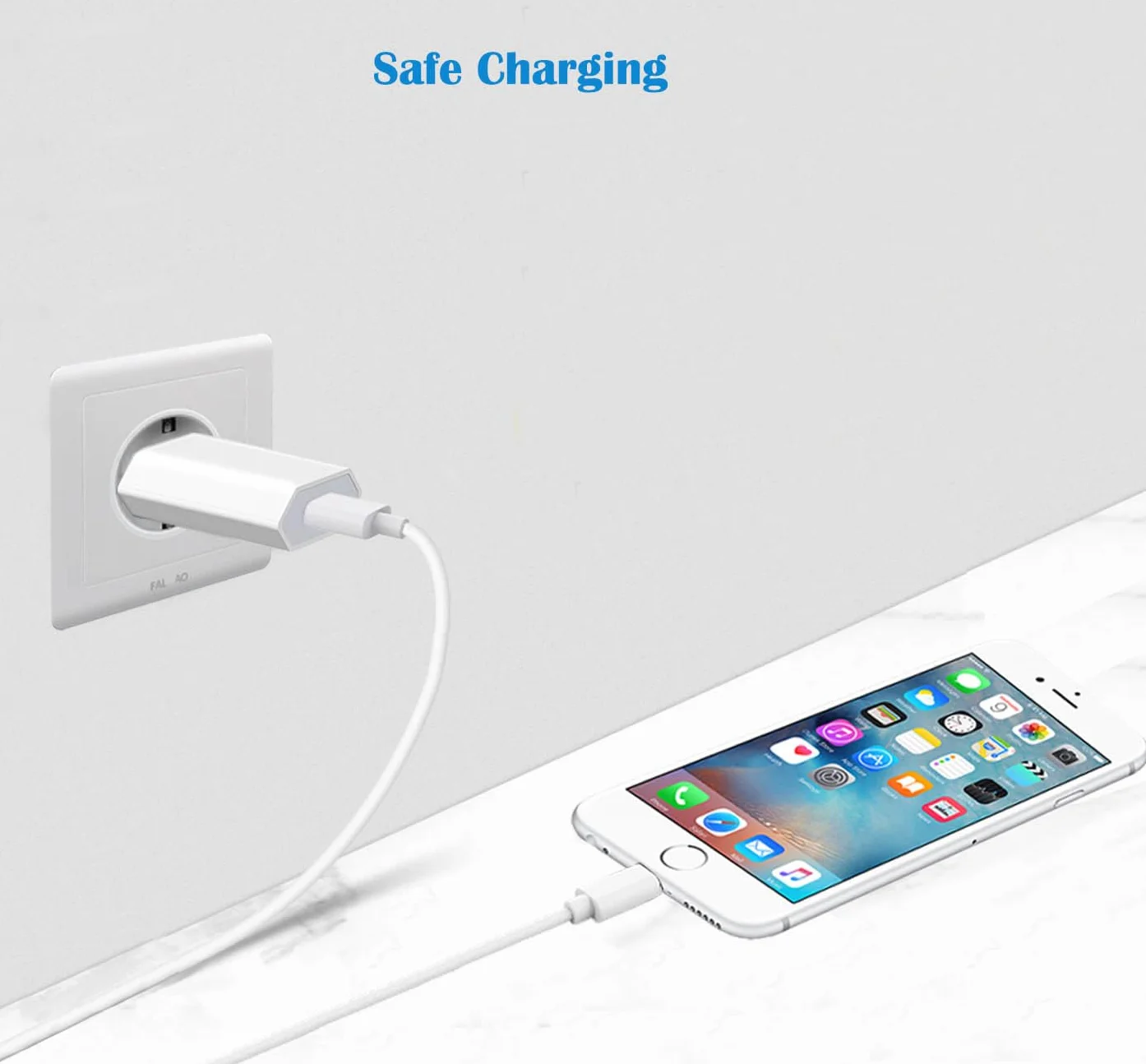 Ładowarka USB, zasilacz sieciowy, wtyczka USB do ładowania telefonu komórkowego, inteligentnego zegarka, tabletu