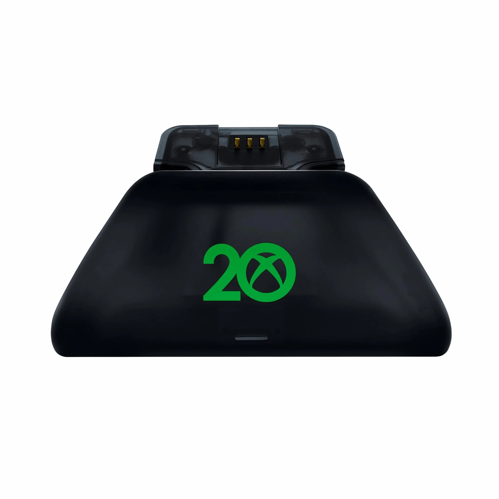 Razer RC21-01750900-R3M1, Uniwersalny stojak do szybkiego ładowania do kontrolerów Xbox (szybkie ładowanie, uniwersalna kompatybilność z nowymi i starymi kontrolerami), Czarny/przezroczysty