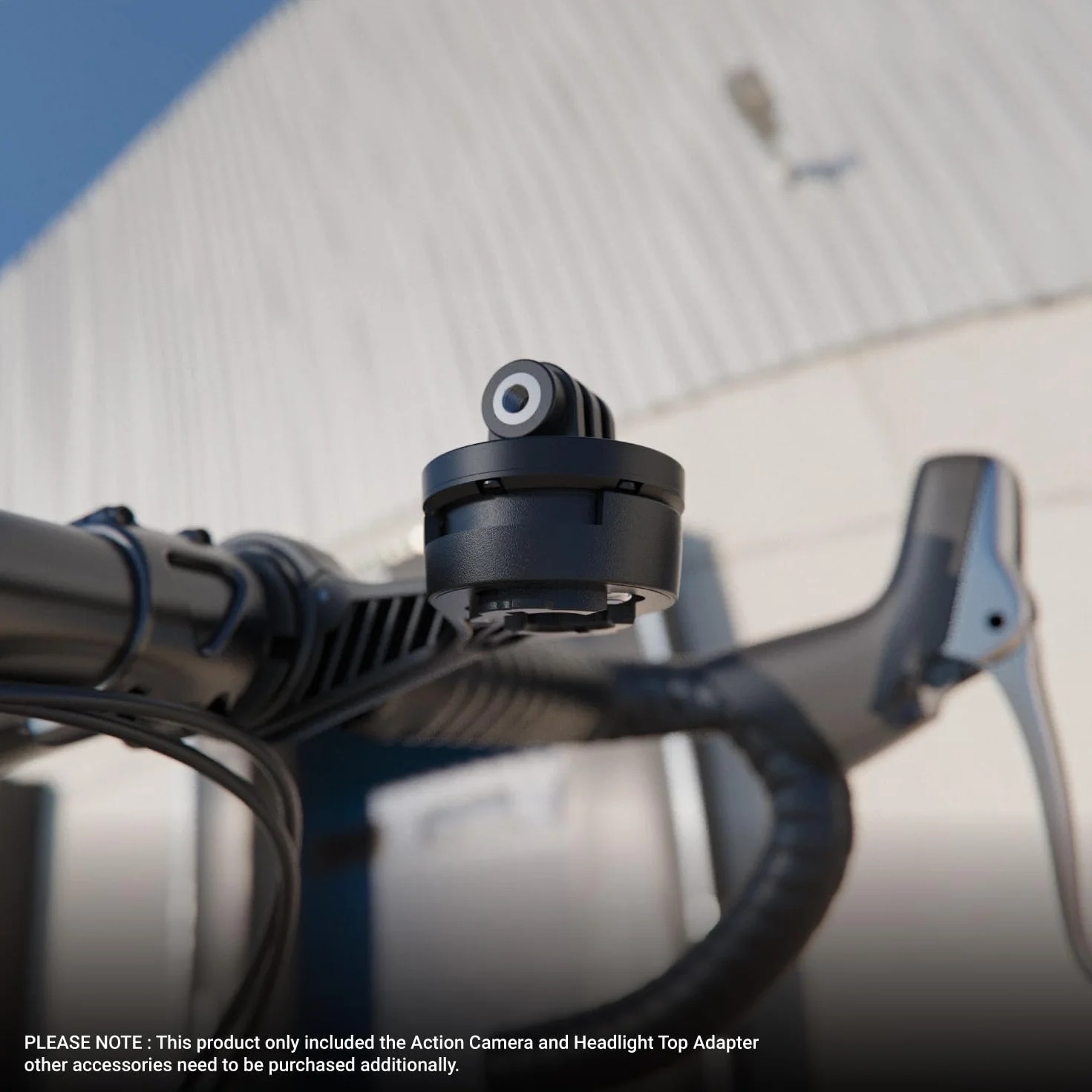 TUSITA Kamery Sportowej i Reflektora Górnego Uchwyt Adapter Kompatybilny z Garmin Uchwyt Rowerowym
