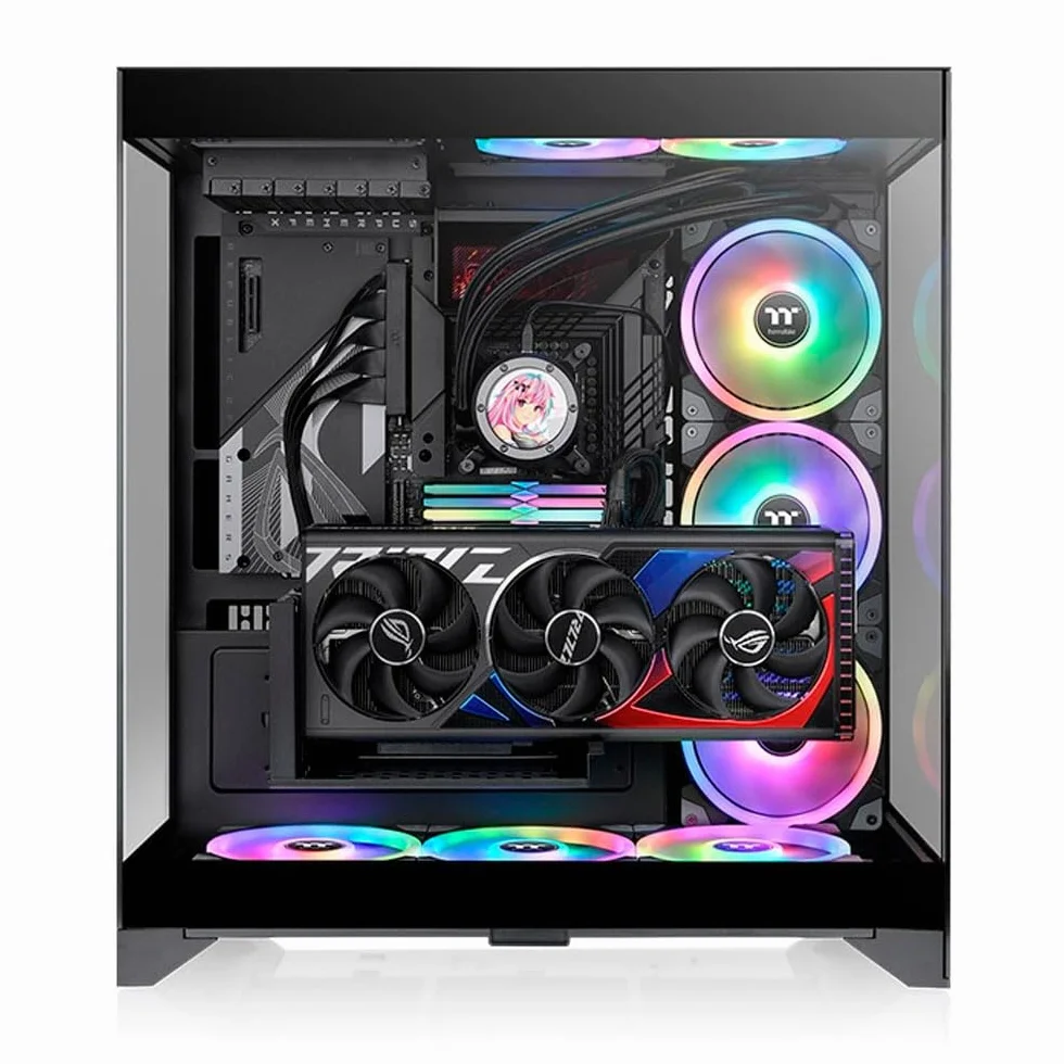 Thermaltake CTE E550 TG Mid Tower Ukryte złącze, kolor czarny