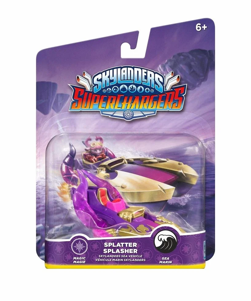 Skylanders Superchargers Pojazd Splatter Splasher