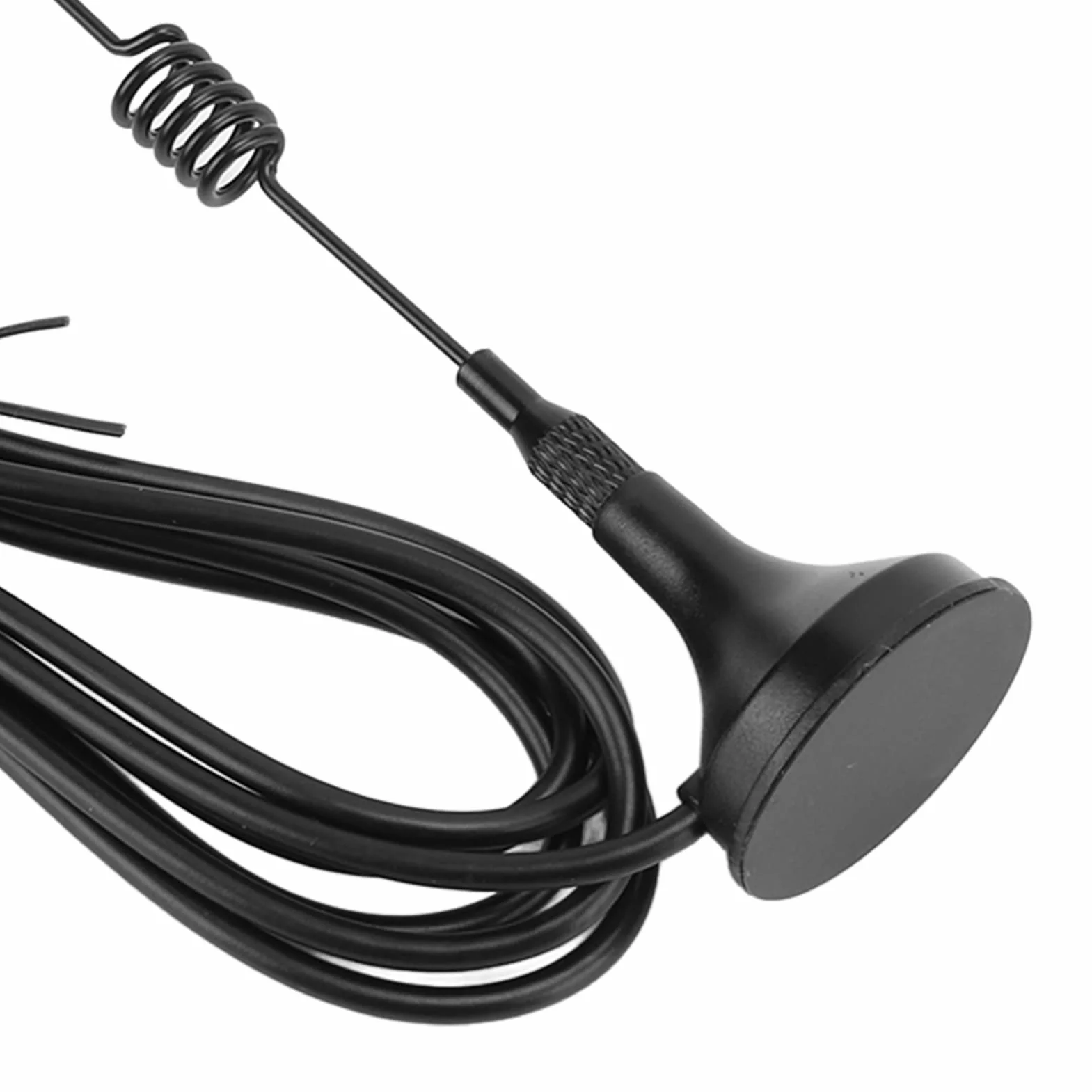 Garosa Antena WiFi 2.4G z Podstawą Magnetyczną, Antena Sprężynowa z Męskim Złączem SMA, Wysoki Zysk do Komputera Stacjonarnego PCI PCIe