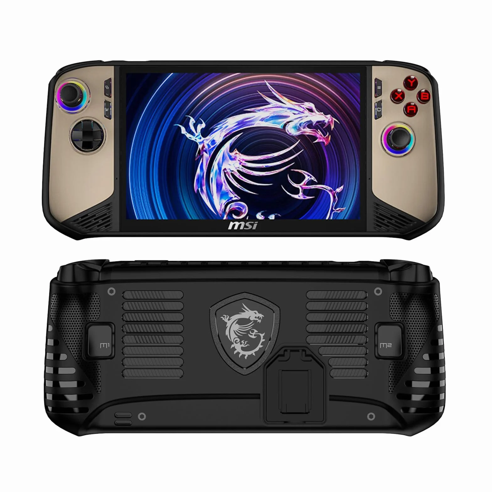 Etui Ochronne do MSI Claw 8 AI+ 2025, TPU Uchwyt z Podpórką, Czarny