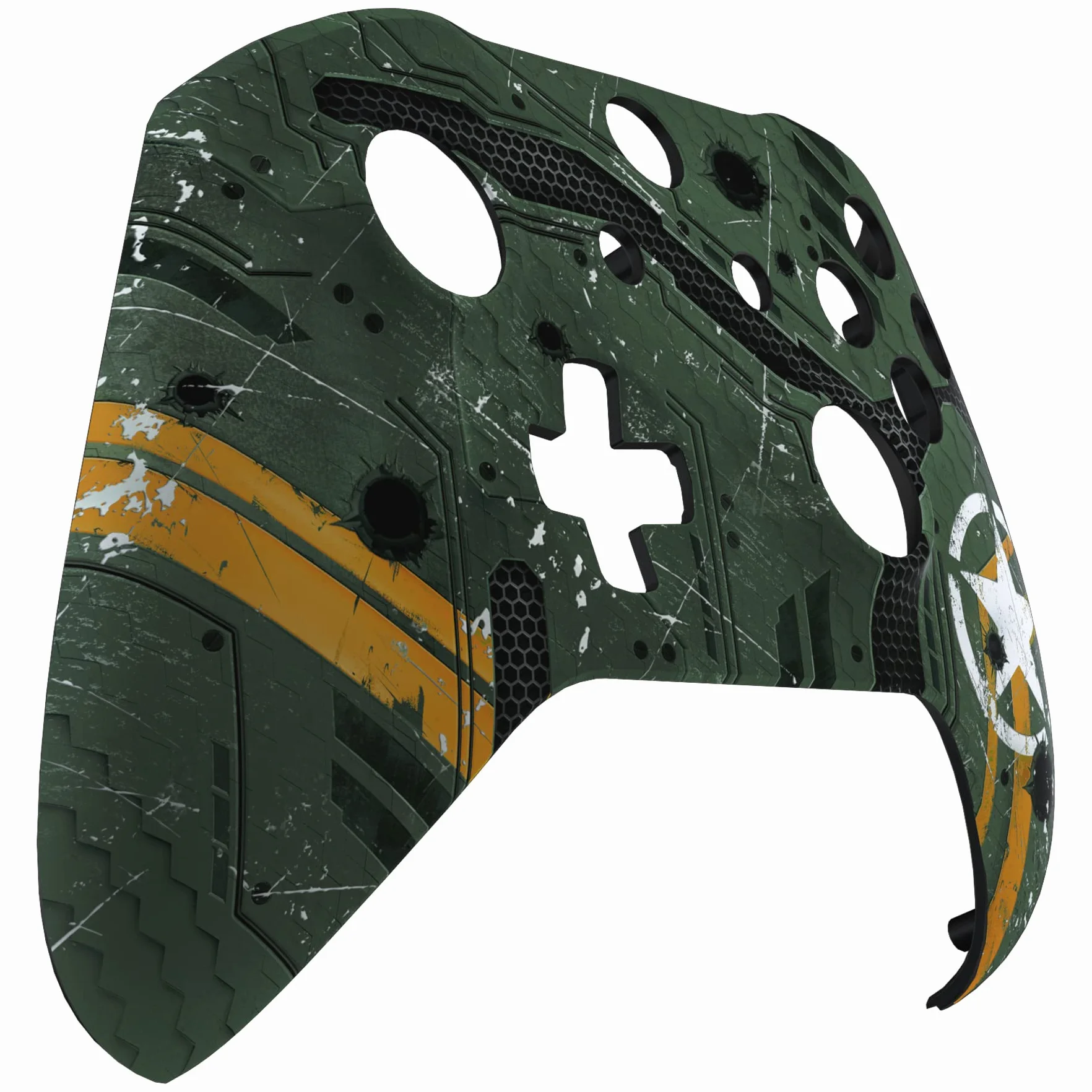 eXtremeRate Armie Miecza Przód Housing Shell Faceplate dla Xbox One S & dla Xbox One X Controller Model 1708 — Controller Nie Wchodzi W Skład Zestawu