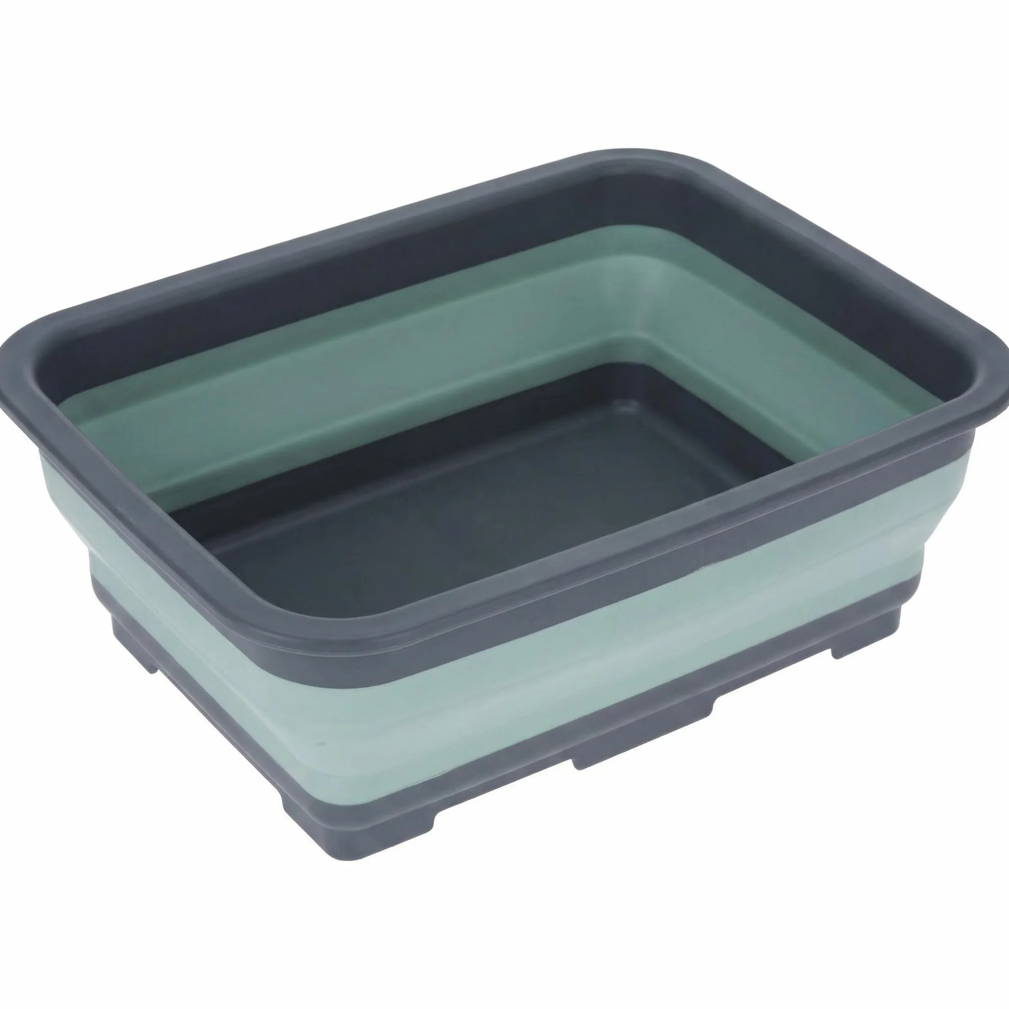 MIJOMA Składana miska do mycia 8 l 37 x 27 x 12 cm PP TPE kempingowa