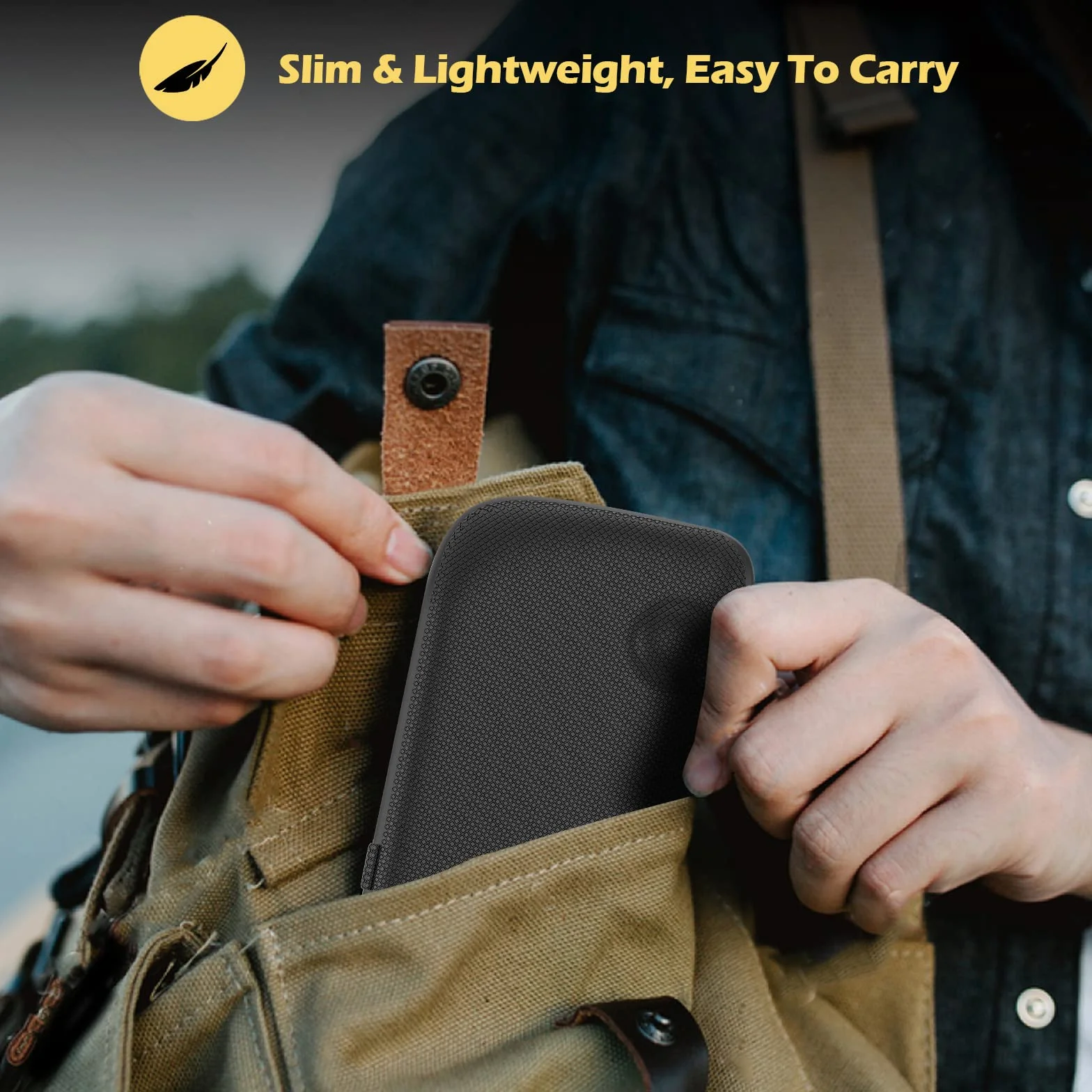 ProCase Etui na Steam Deck Flip Cover Kompatybilne z 7-Calowym Valve, Magnetyczne, Zdejmowane, Czarne