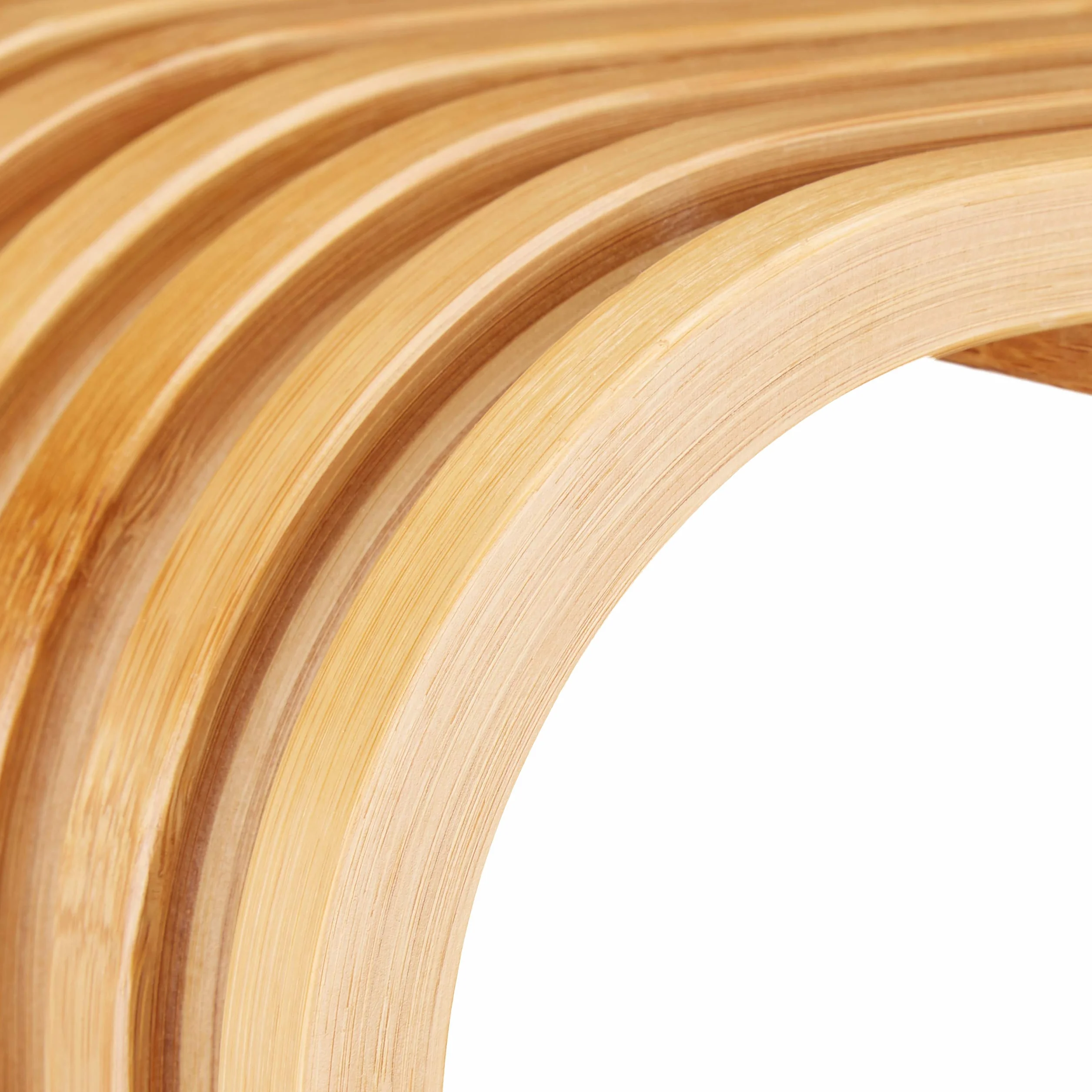 Hocker z bambusa z miejscem na przechowywanie, design, schmalny, idealny do garderoby, siedzisko, holzhocker, naturalny