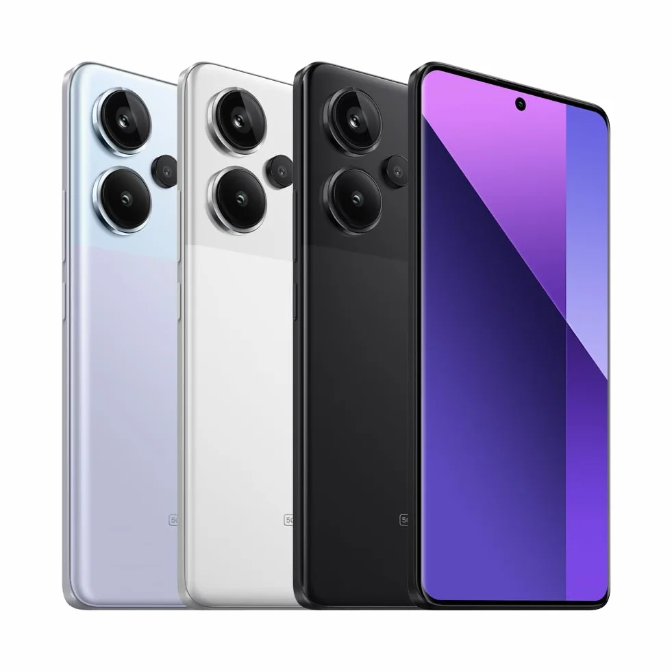 Xiaomi Redmi Note 13 Pro + 5G smartfon, 8 + 256 GB, telefon komórkowy bez umowy, wyświetlacz AMOLED 6,67" 1,5 K, 5000 mAh, aparat 200 MP, Dual-SIM, fioletowy