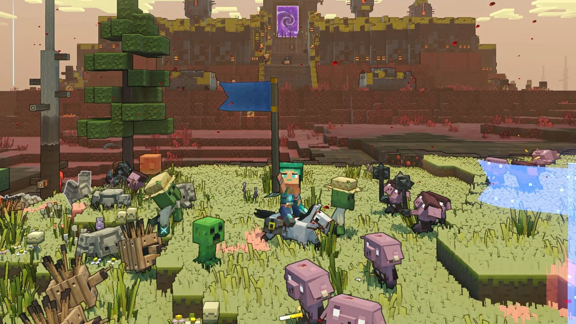 Mojang Studios Minecraft Legends - Edycja Deluxe - PS4