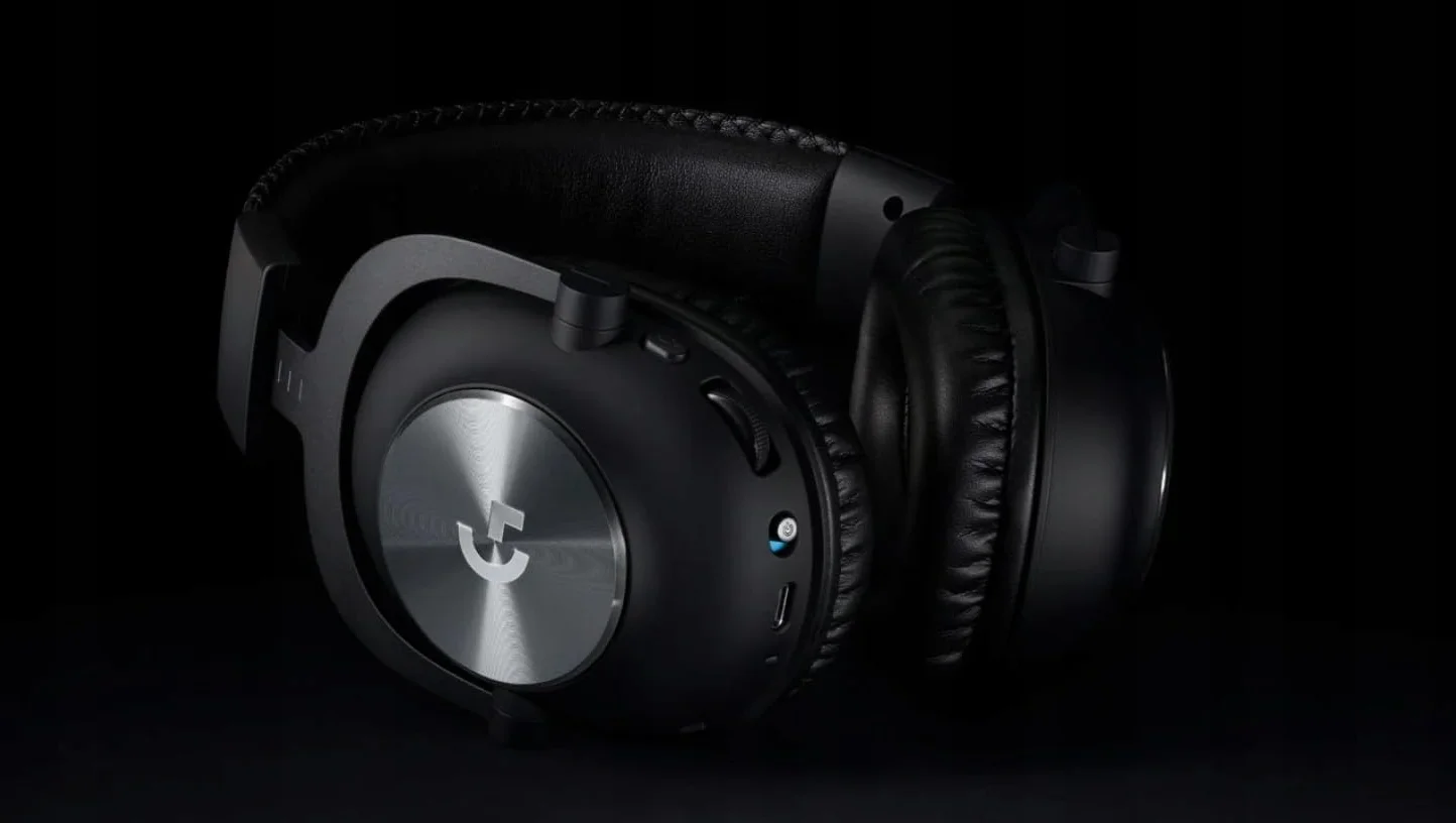 Logitech G PRO X LIGHTSPEED Bezprzewodowy zestaw słuchawkowy do gier z technologią filtrów Blue VO!CE, membranami PRO-G 50mm, DTS Headphone: X 2.0, Bateria 20+ godzin, PC, PS5, PS4, Switch - Czarny