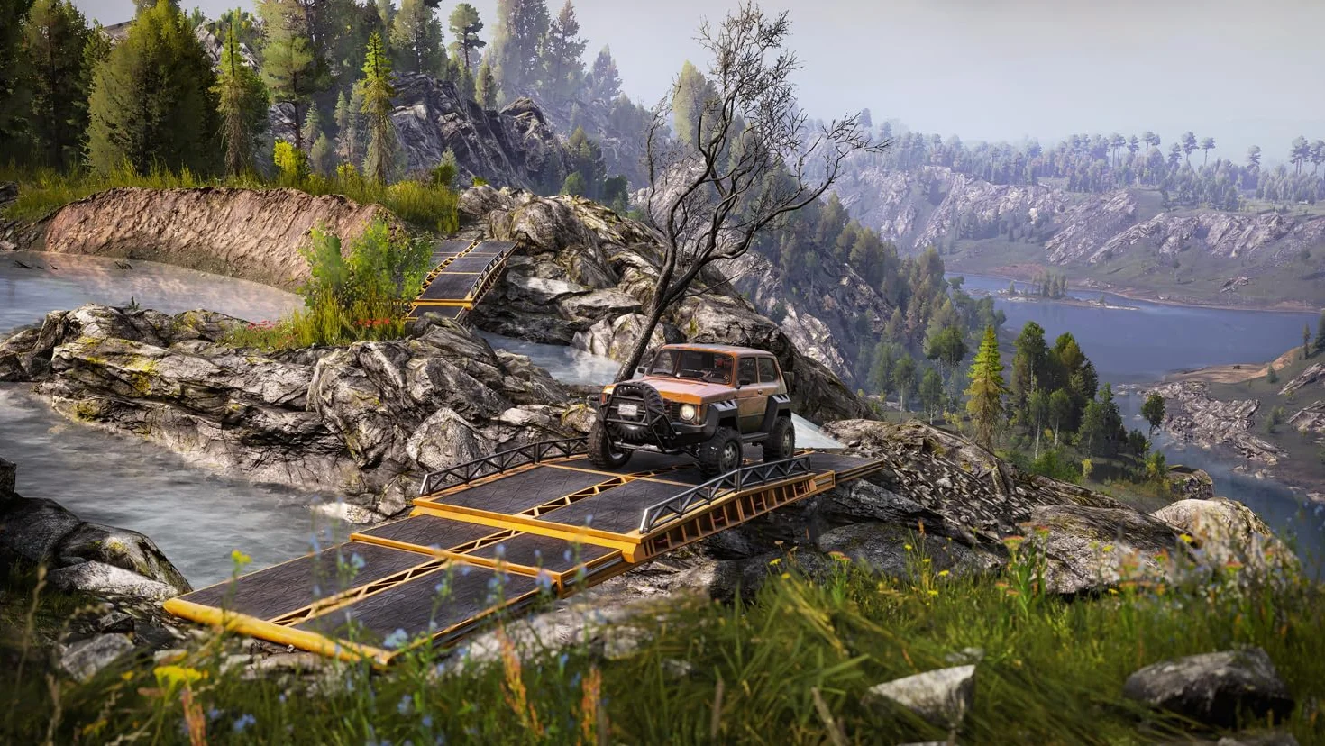 Saber Interactive Ekspedycje: gra MudRunner (Xbox One / Xbox Series X)