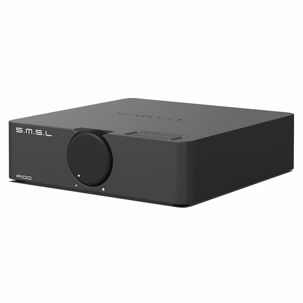 S.M.S.L A100 Bluetooth 5.0 Stereo Audio Mini Wzmacniacz klasy D MA12070 Chip 2-kanałowy wzmacniacz do głośników domowych 80Wx2